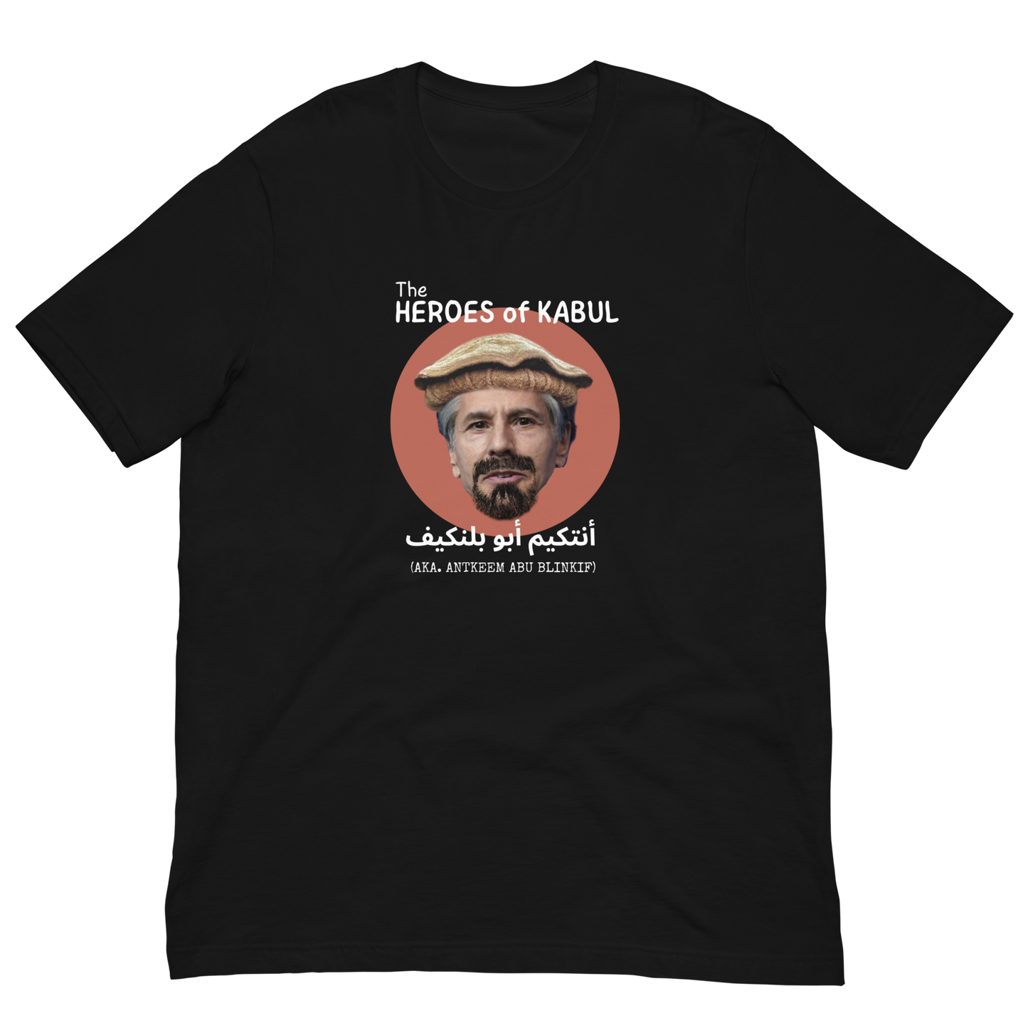 HEROES OF KABUL/ANTKEEM BLINKIF-WHITE LETTERING