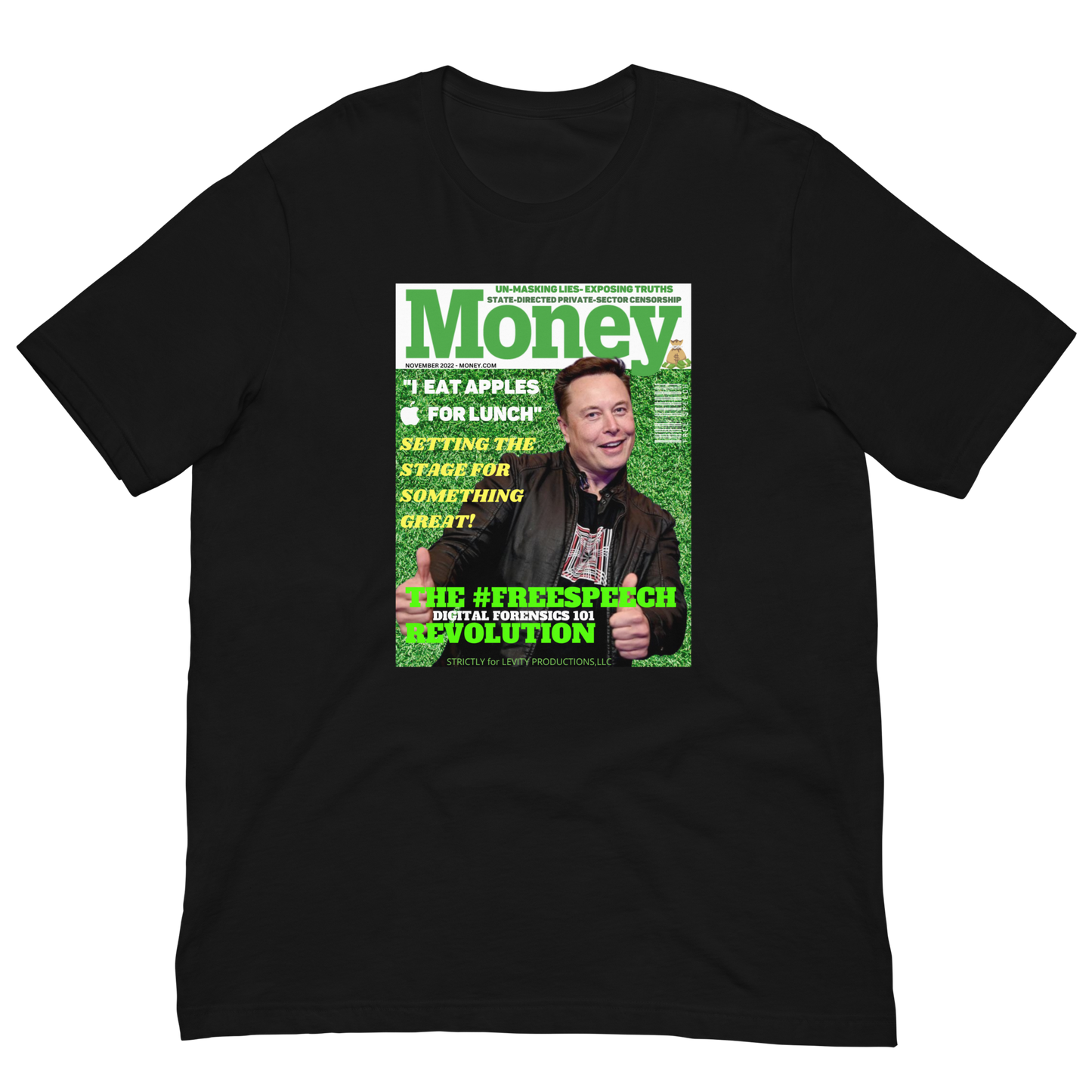 ELON MUSK/MONEY MAGAZINE-PROVOCATIVE MAGAZINE SERIES