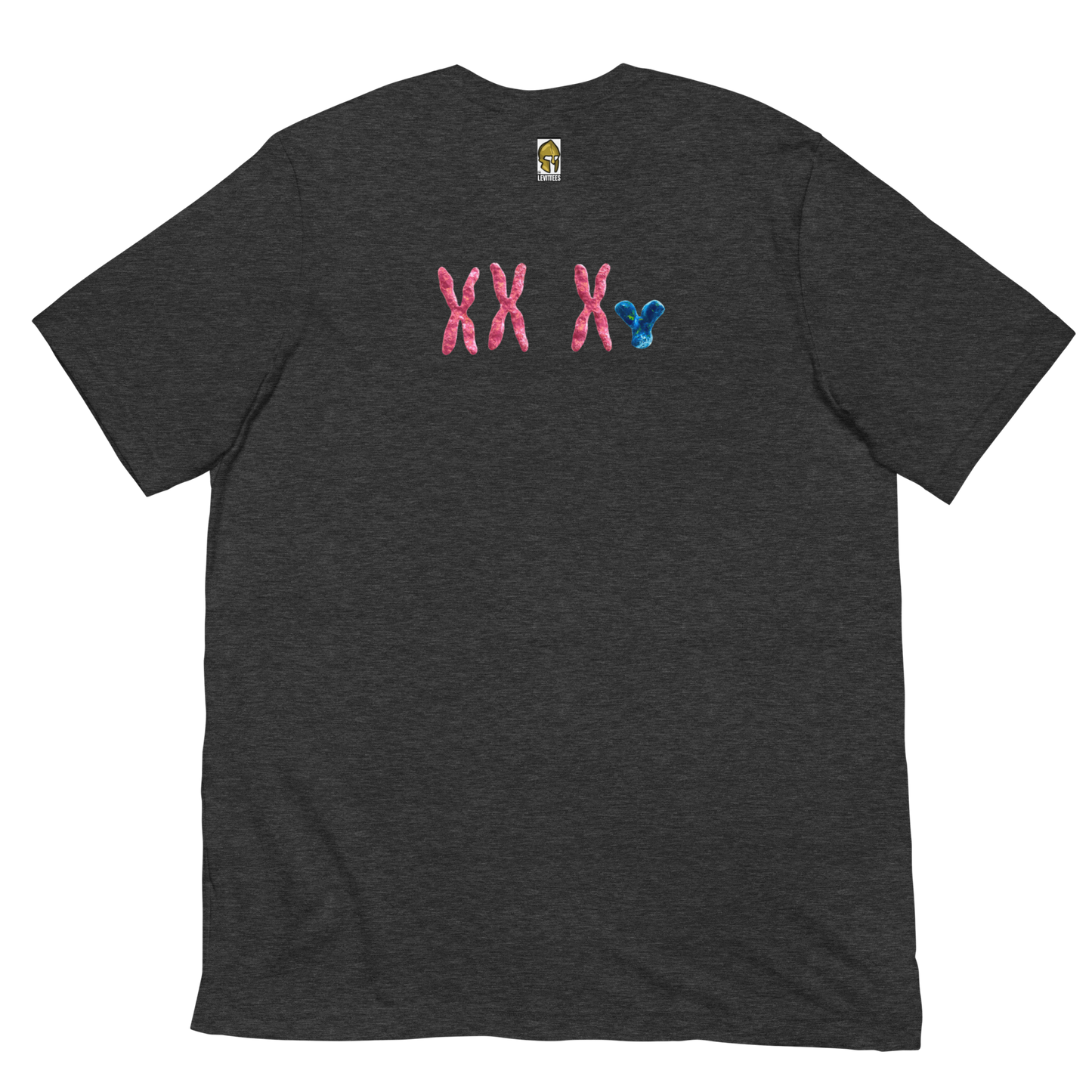 HUMANITY CAN'T SURVIVE/VITRUVIAN MAN-WHITE/RED LETTERING