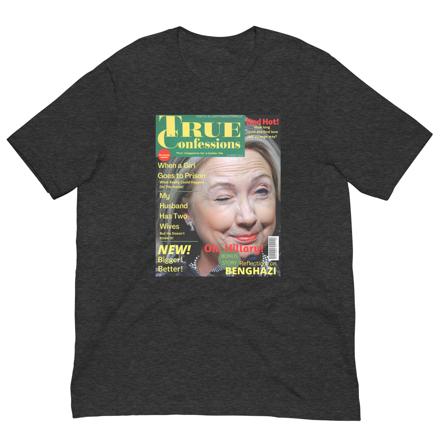 HILARY CLINTON/TRUE CONFESSIONS-PROVOCATIVE MAGAZINE SERIES