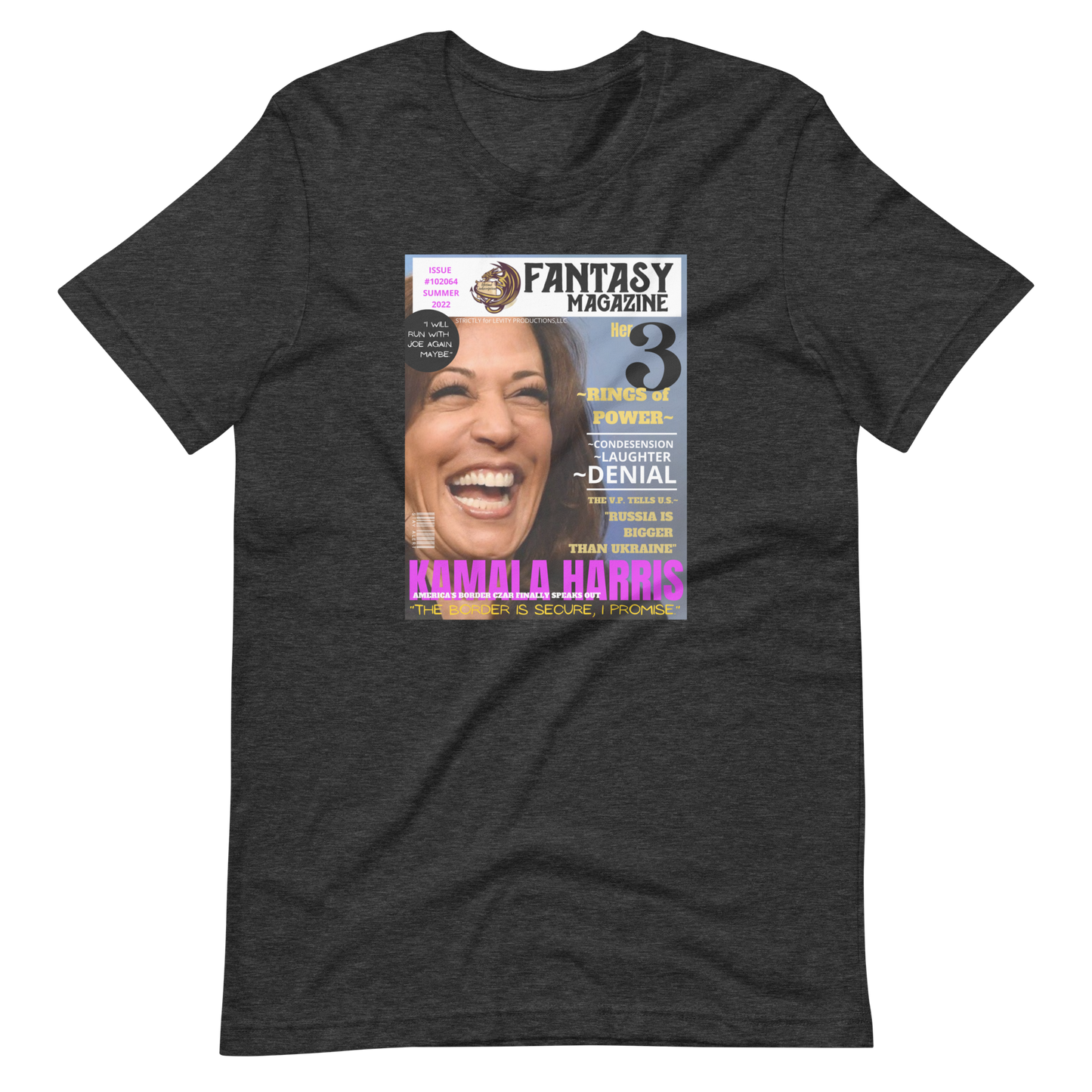 KAMALA HARRIS/FANTASY MAGAZINE-PROVOCATIVE MAGAZINE SERIES