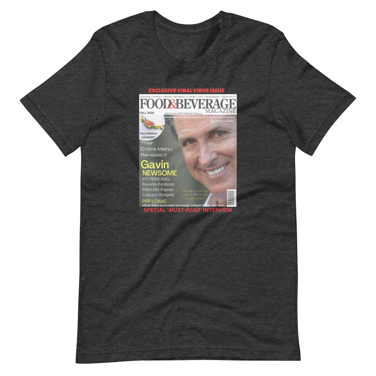 GAVIN NEWSOME/FOOD & BEVERAGE-PROVOCATIVE MAGAZINE SERIES