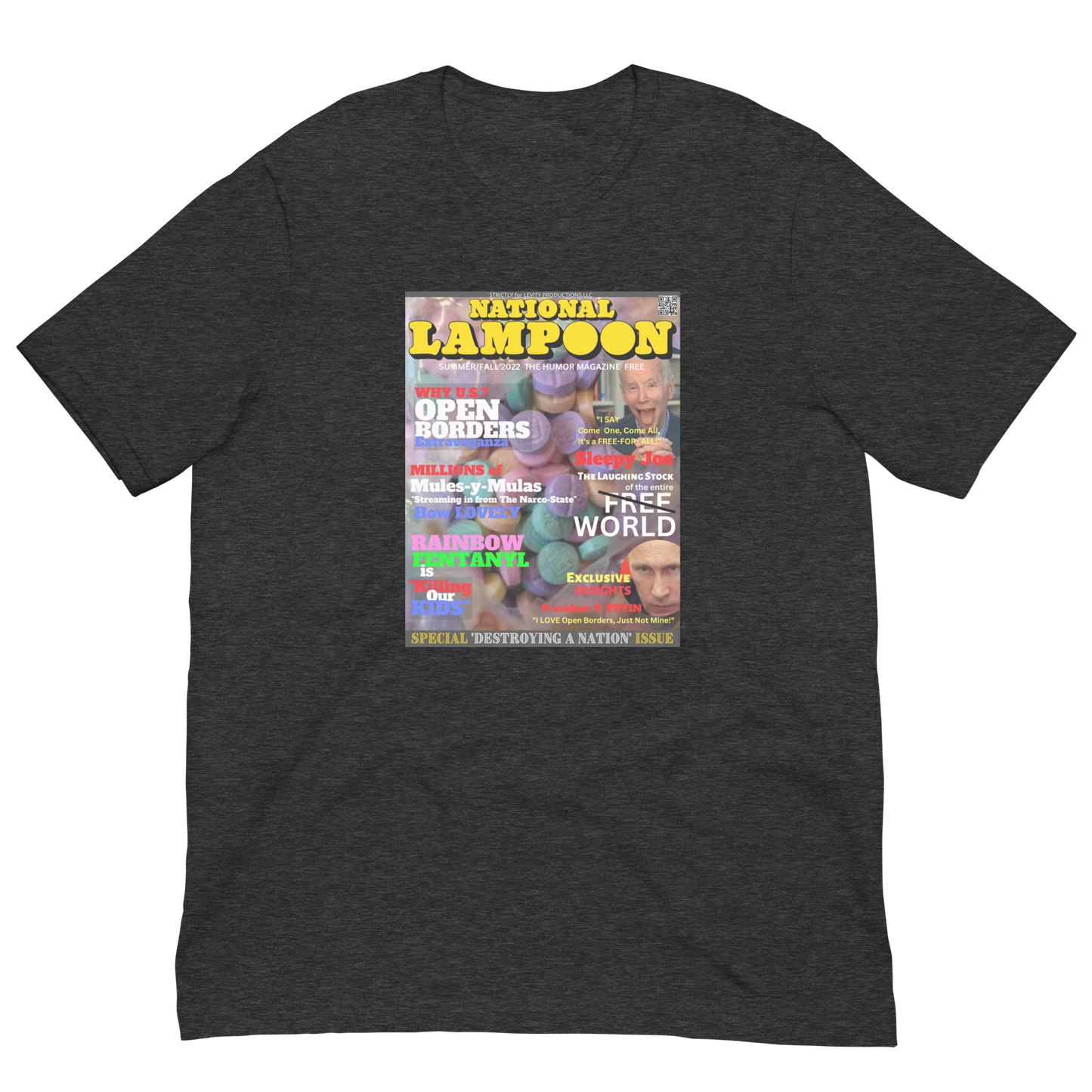 BORDER CRISIS/NATIONAL LAMPOON-PROVOCATIVE MAGAZINE SERIES