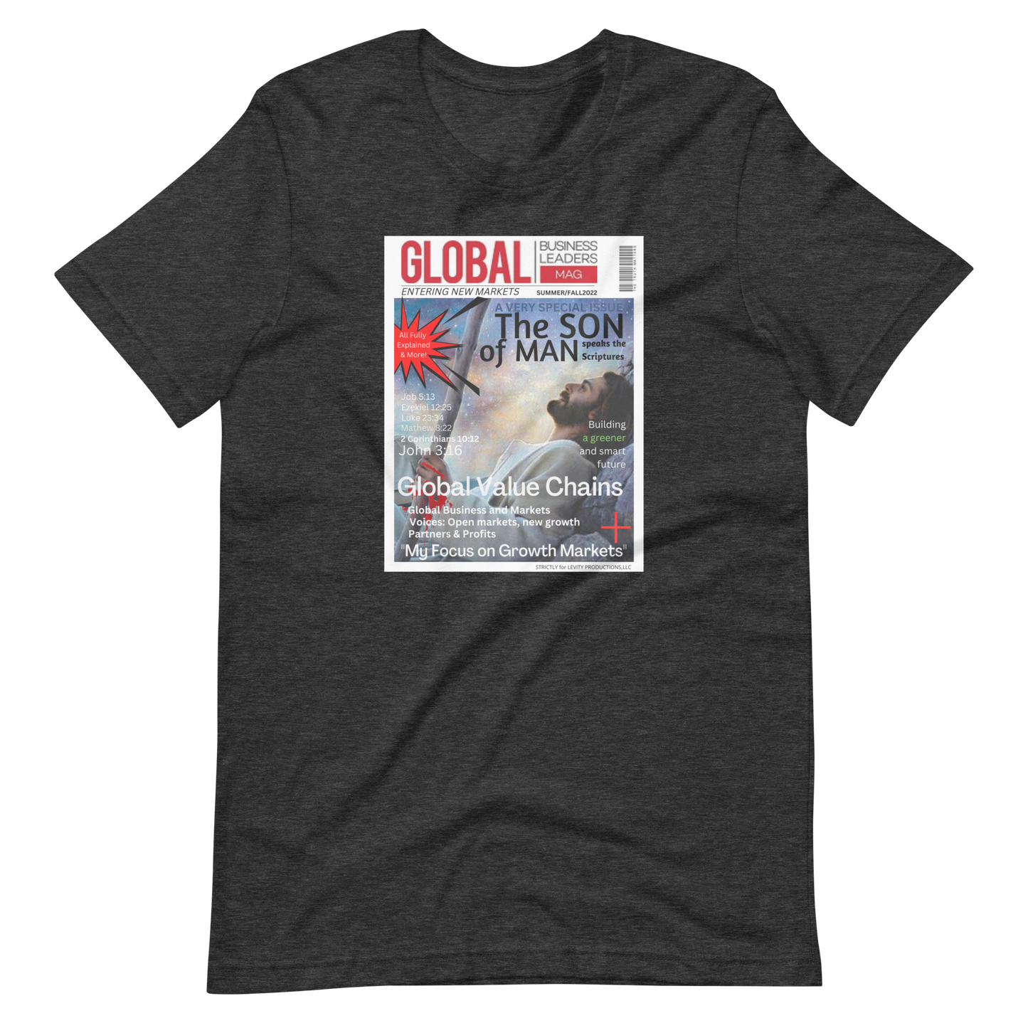 JESUS CHRIST/GLOBAL BUSINESS LEADERS-PROVOCATIVE MAGAZINE SERIES