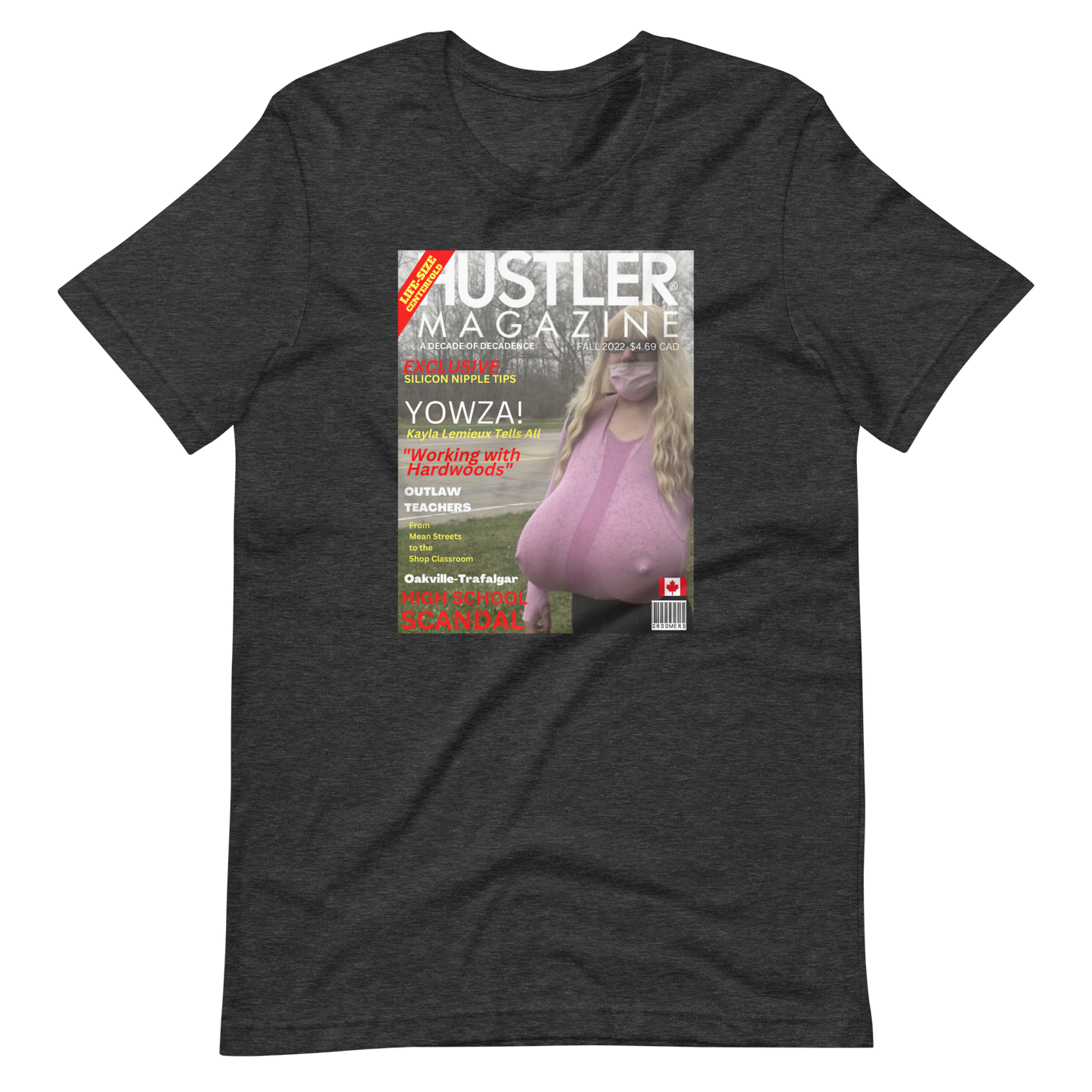 STEPHEN HANNAH aka KAYLA LEMIEUX/HUSTLER MAGAZINE-PROVOCATIVE MAGAZINE SERIES