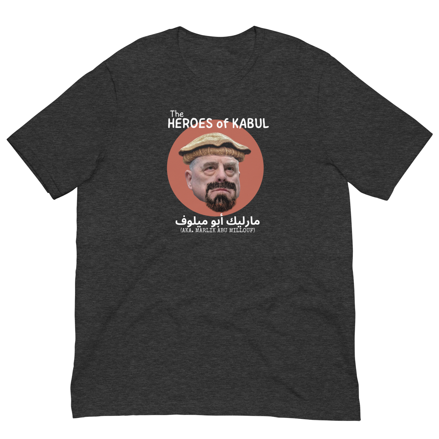 HEROES OF KABUL/MARLIK MILLOUF-WHITE LETTERING