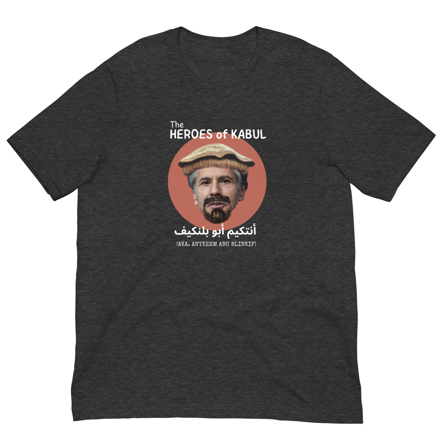 HEROES OF KABUL/ANTKEEM BLINKIF-WHITE LETTERING