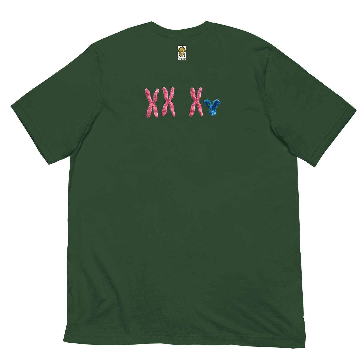 HUMANITY CAN'T SURVIVE/VITRUVIAN MAN-WHITE/RED LETTERING