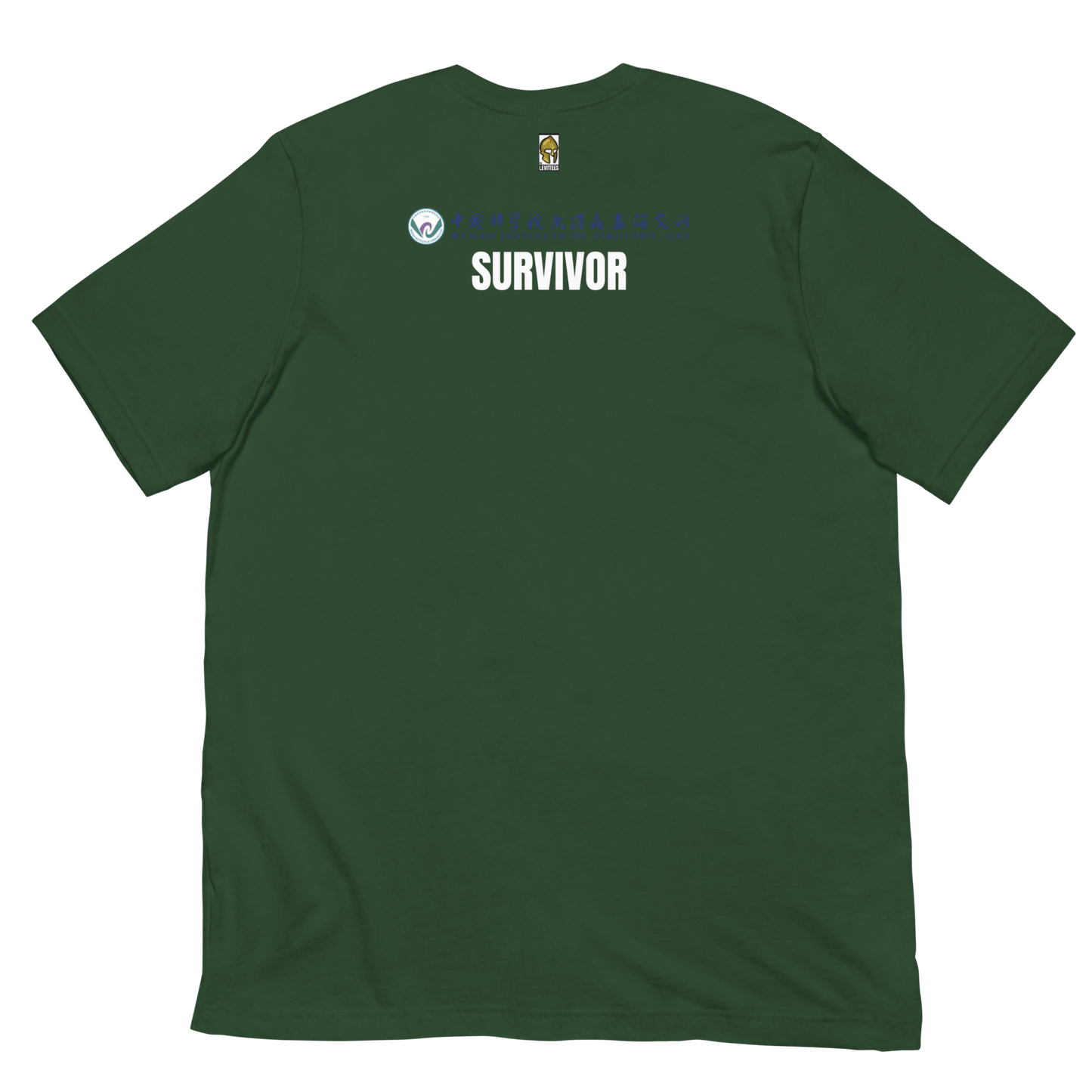 LAB BAT/WUHAN SURVIVOR-WHITE LETTERING