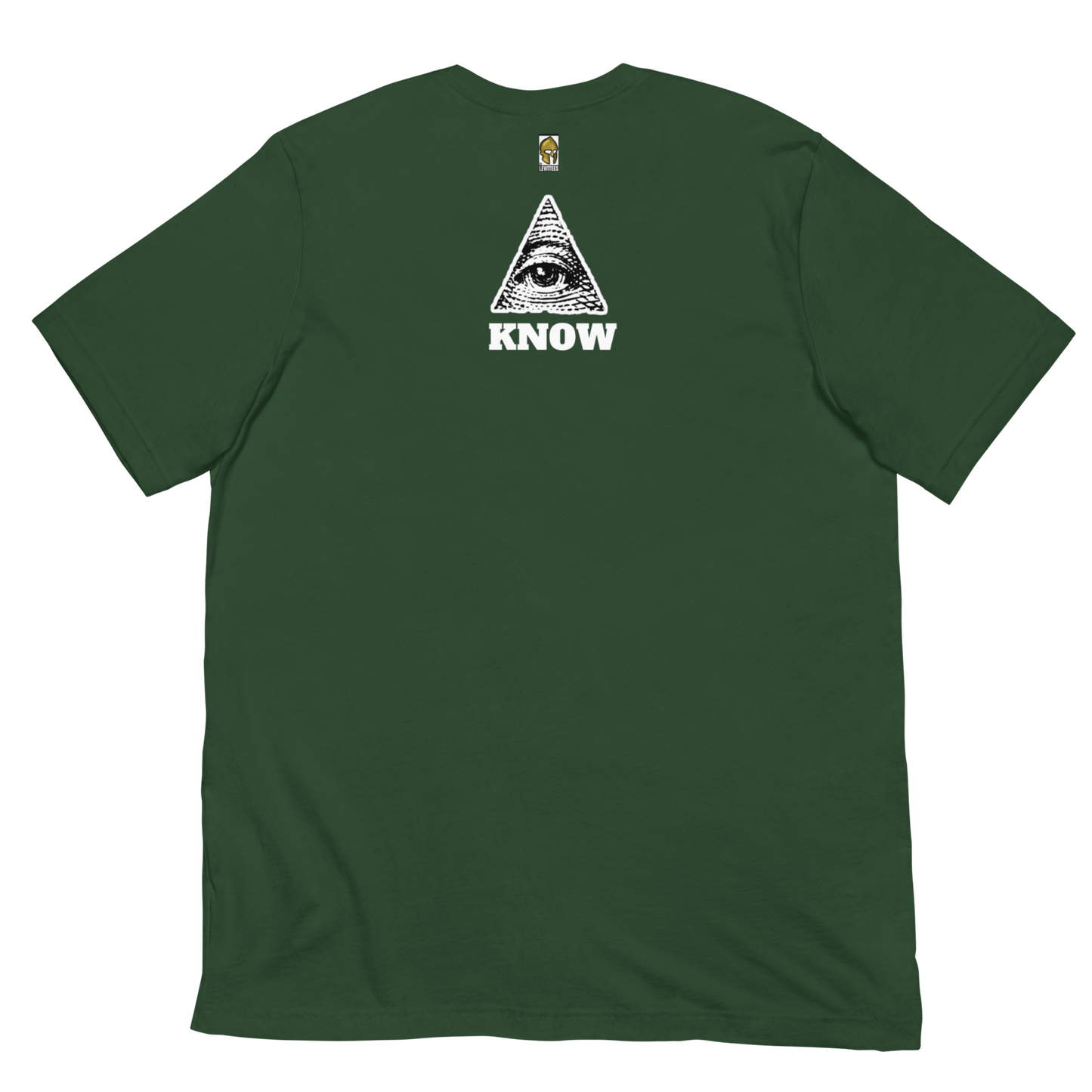 WHO'S YOUR GOD-WHITE LETTERING