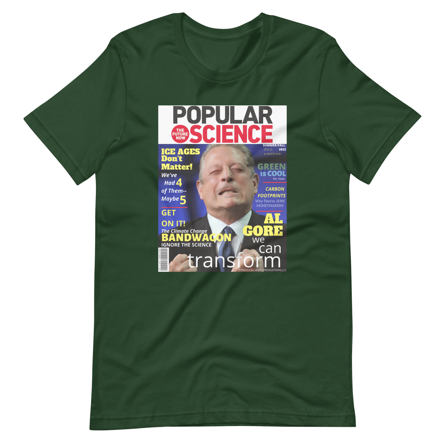 AL GORE/POPULAR SCIENCE-PROVOCATIVE MAGAZINE SERIES