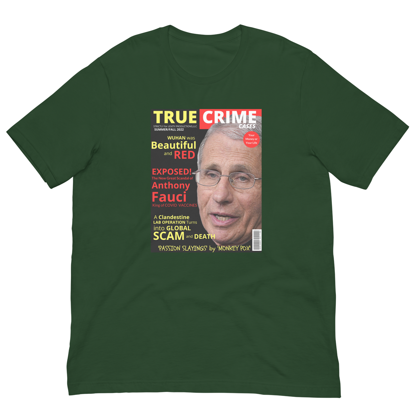 DR. ANTHONY FAUCI/TRUE CRIME-PROVOCATIVE MAGAZINE SERIES