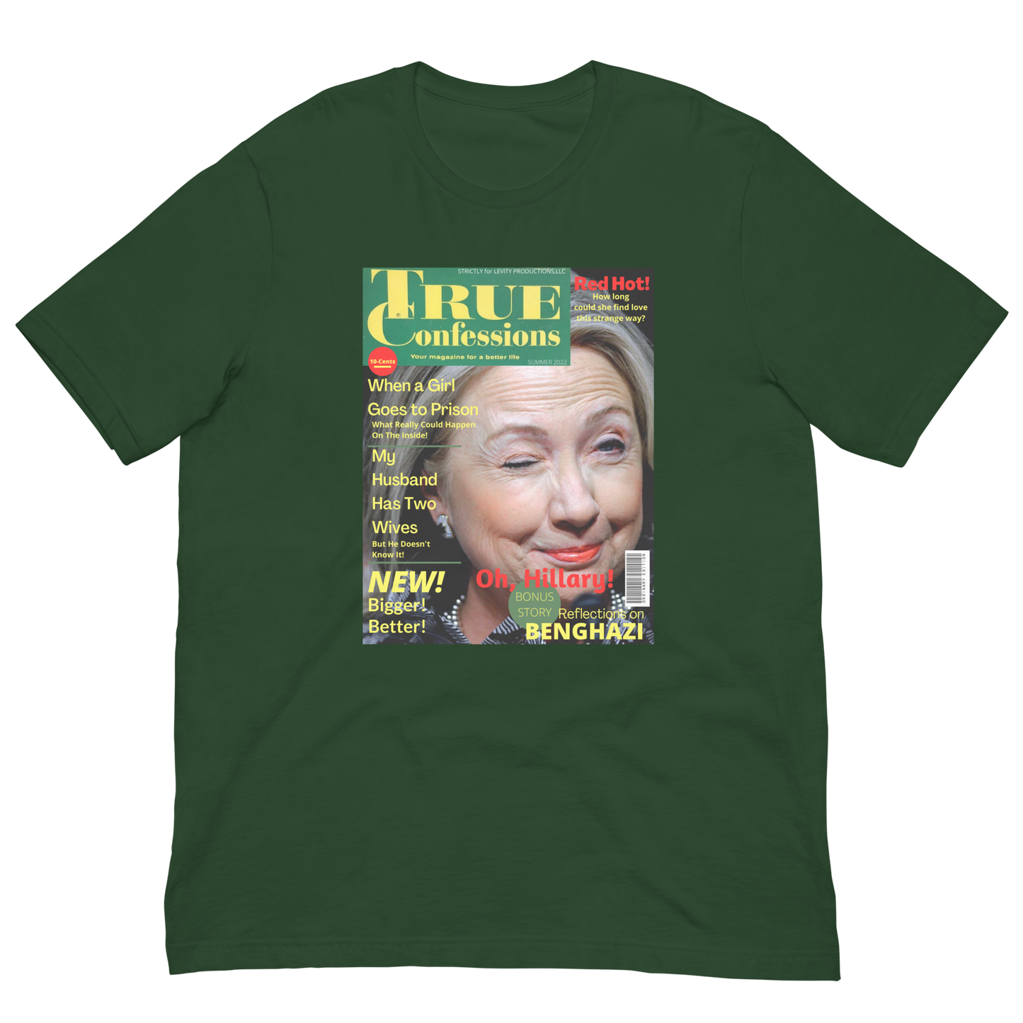 HILARY CLINTON/TRUE CONFESSIONS-PROVOCATIVE MAGAZINE SERIES