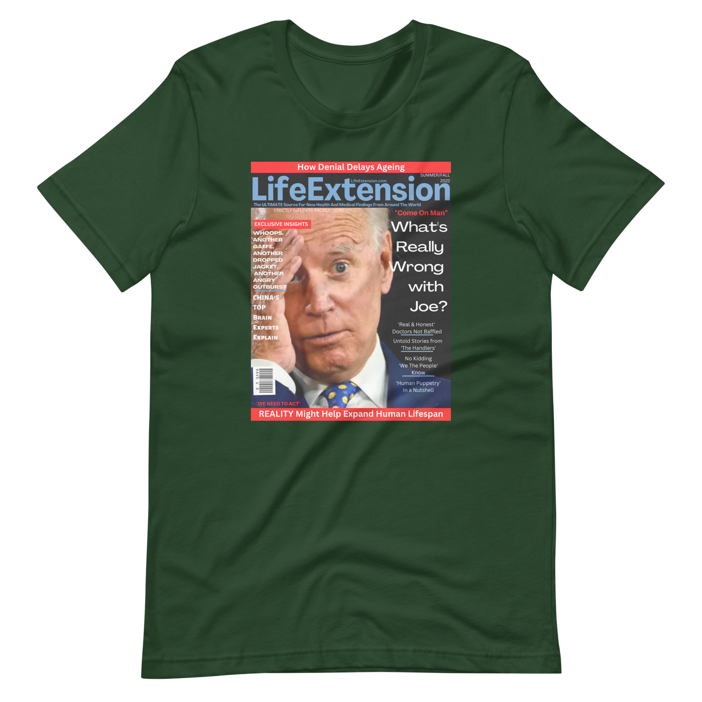 JOE BIDEN-LIFE EXTENSION MAGAZINE-PROVOCATIVE MAGAZINE SERIES