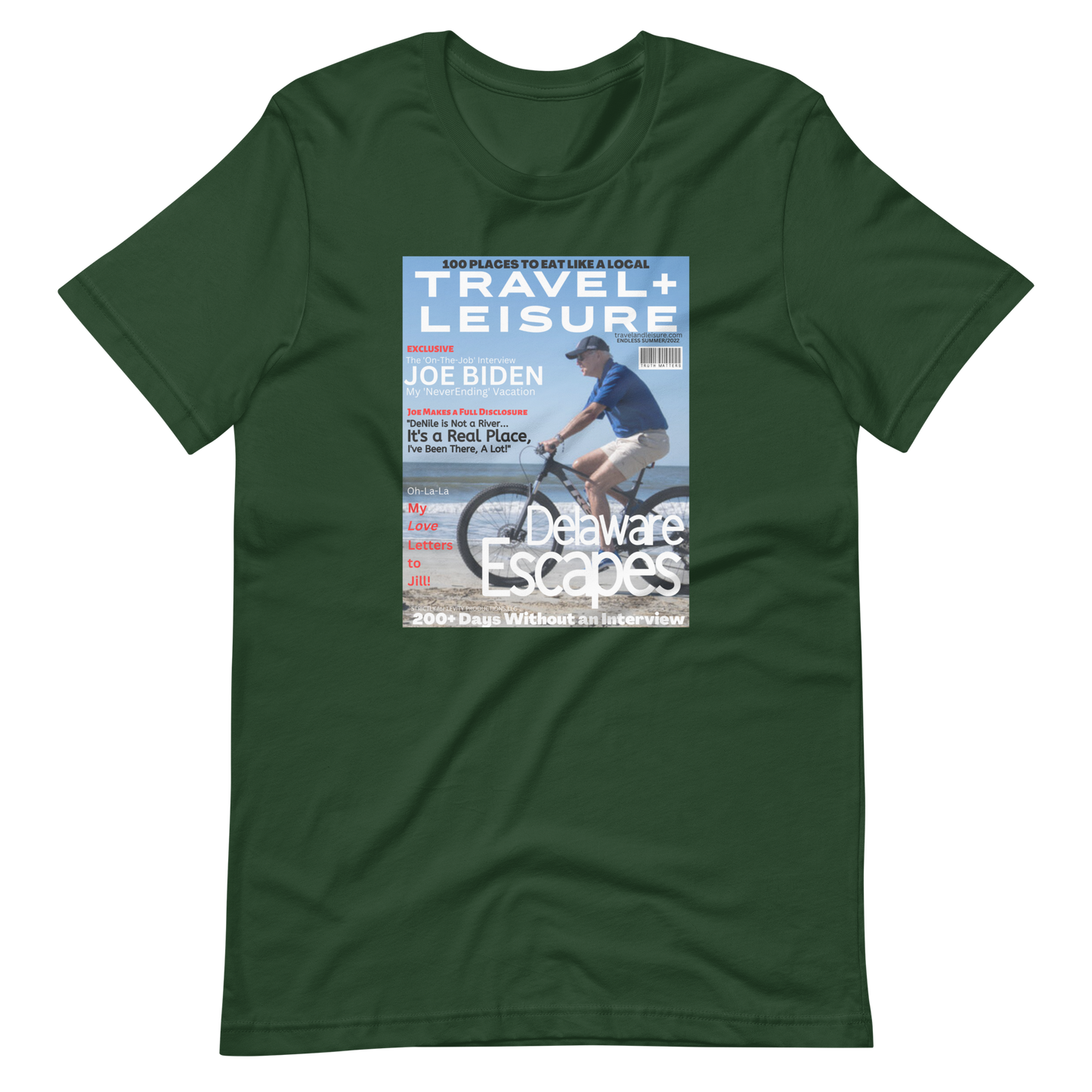 JOE BIDEN/TRAVEL & LEISURE-PROVOCATIVE MAGAZINE SERIES