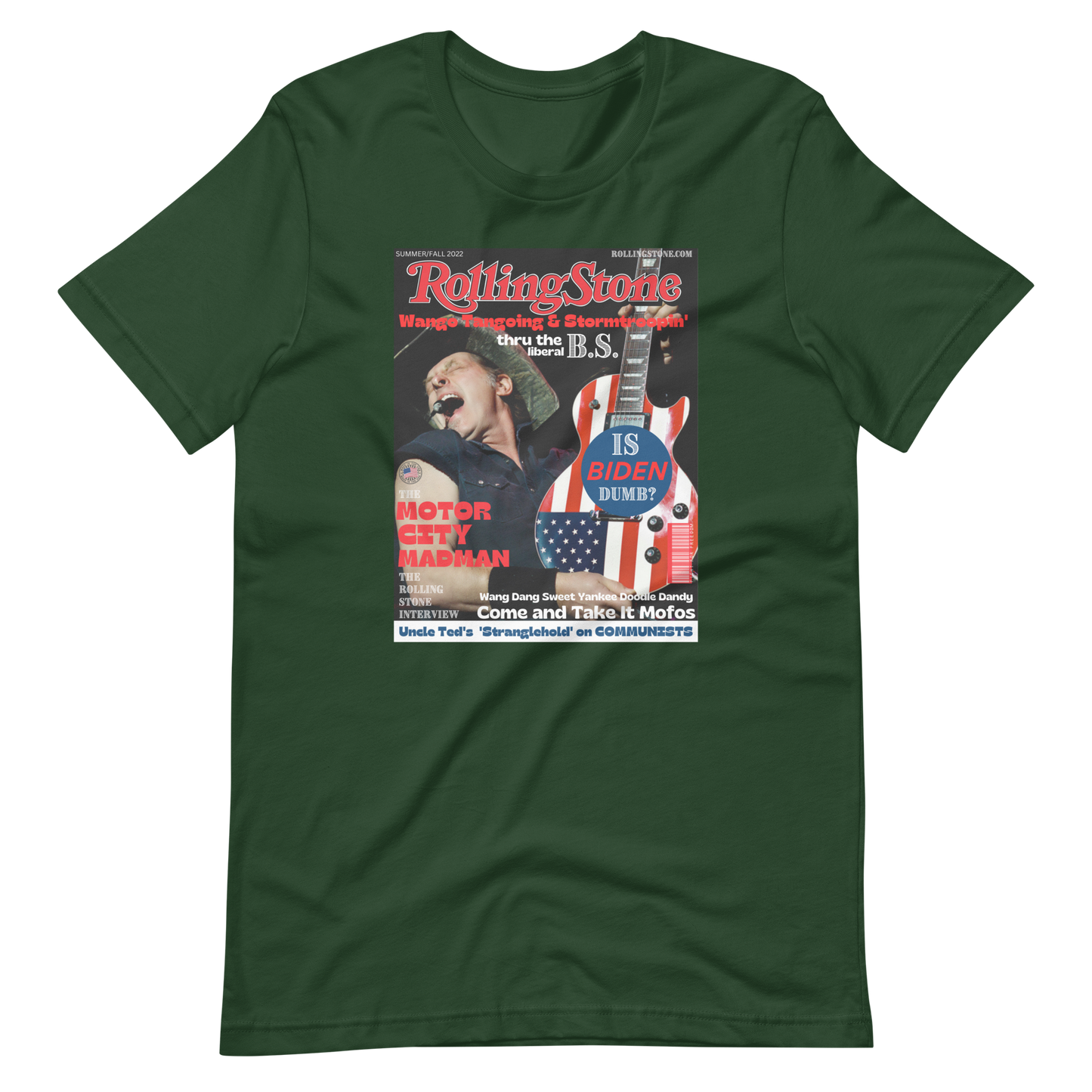 TED NUGENT-ROLLING STONE-PROVOCATIVE MAGAZINE SERIES