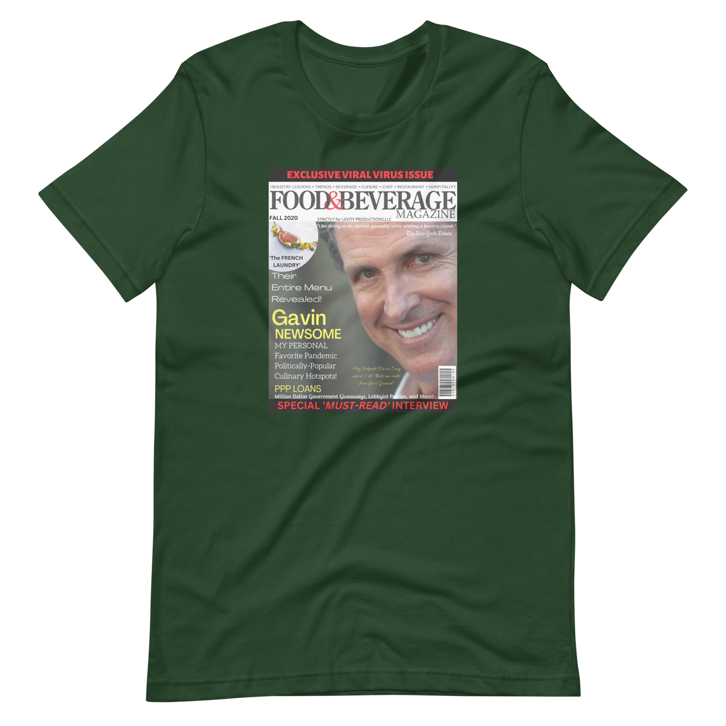 GAVIN NEWSOME/FOOD & BEVERAGE-PROVOCATIVE MAGAZINE SERIES