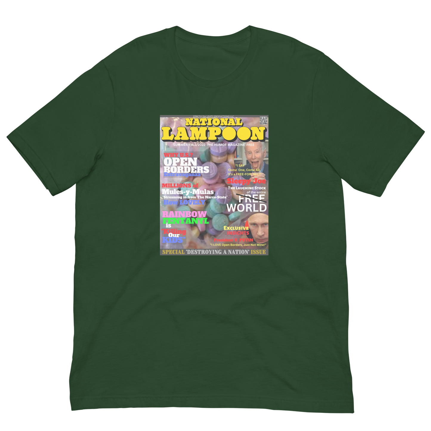 BORDER CRISIS/NATIONAL LAMPOON-PROVOCATIVE MAGAZINE SERIES