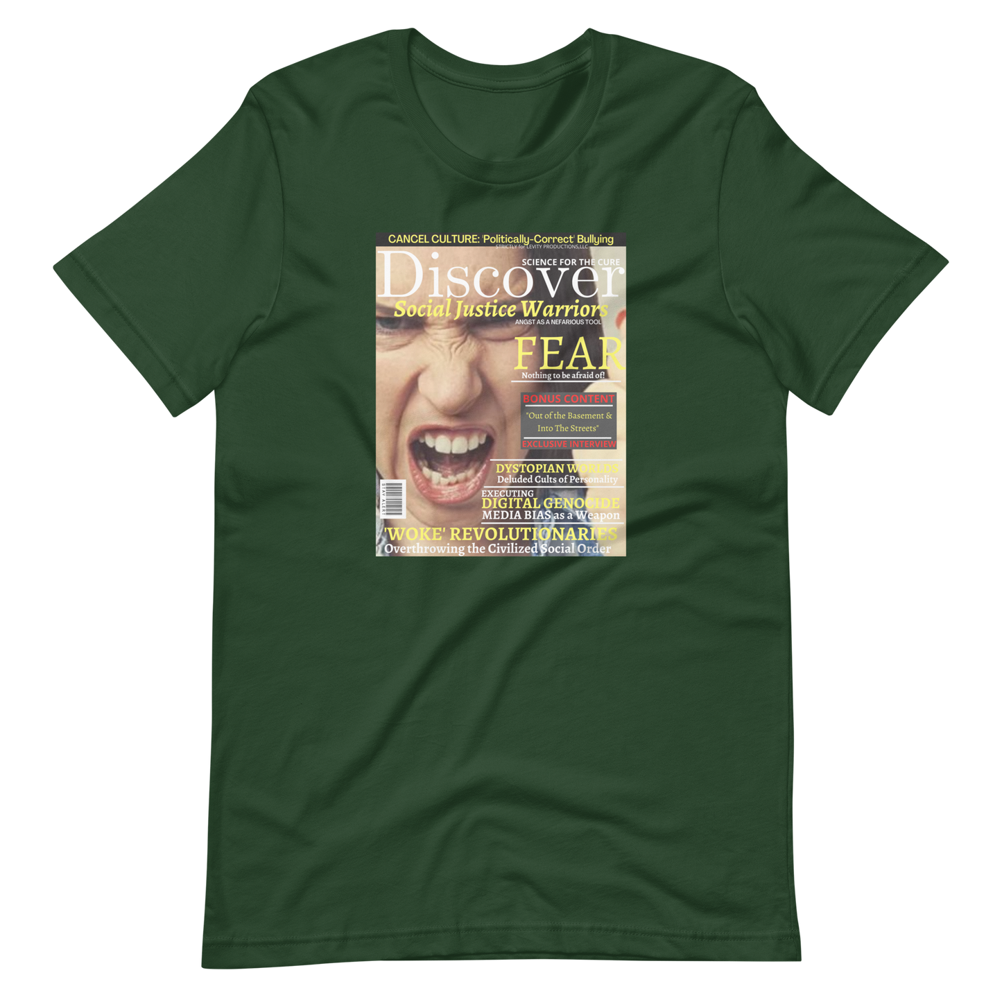 SOCIAL JUSTICE WARRIORS/DISCOVER-PROVOCATIVE MAGAZINE SERIES