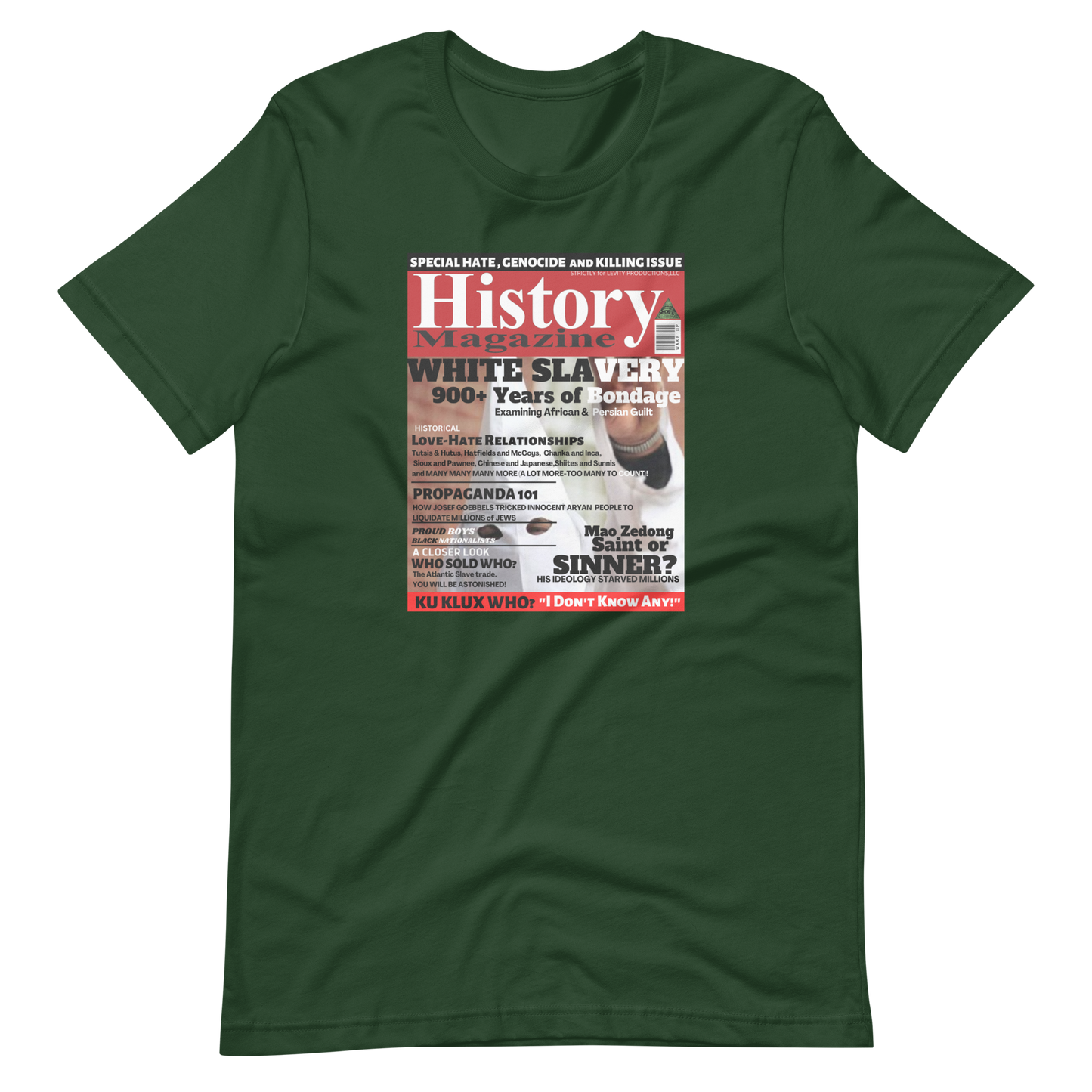 WHITE SLAVERY/HISTORY MAGAZINE-PROVOCATIVE MAGAZINE SERIES