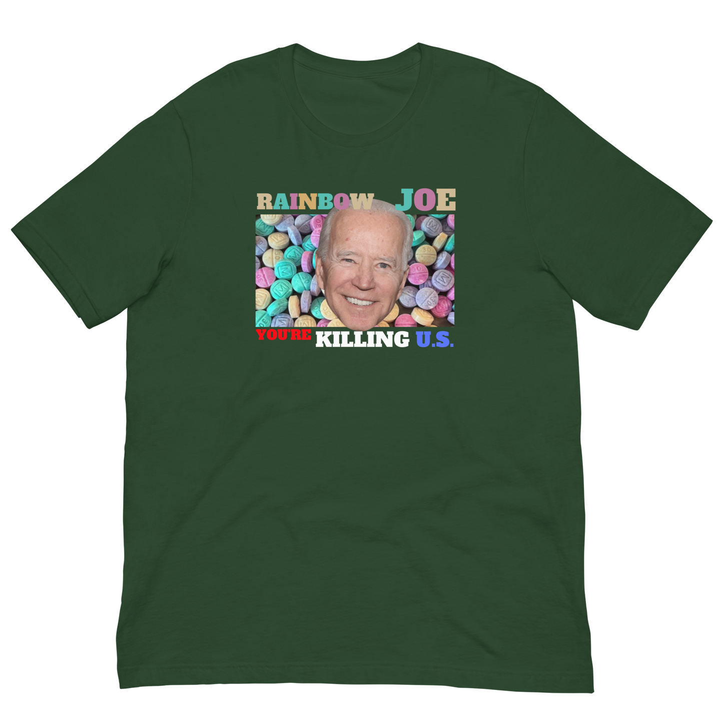 RAINBOW JOE/CLOSE THE BORDER-WHITE LETTERING