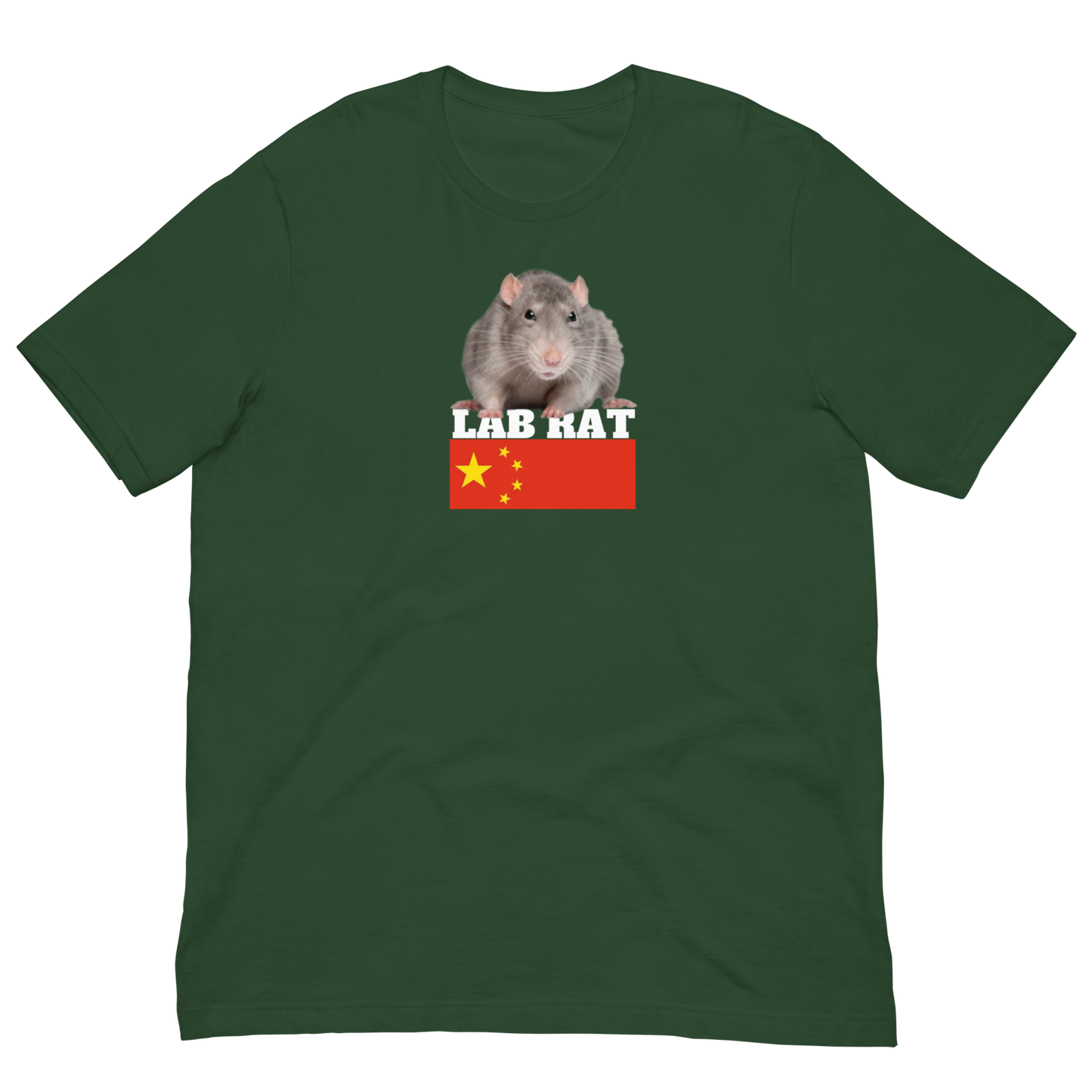LAB RAT/WUHAN SURVIVOR-WHITE LETTERING
