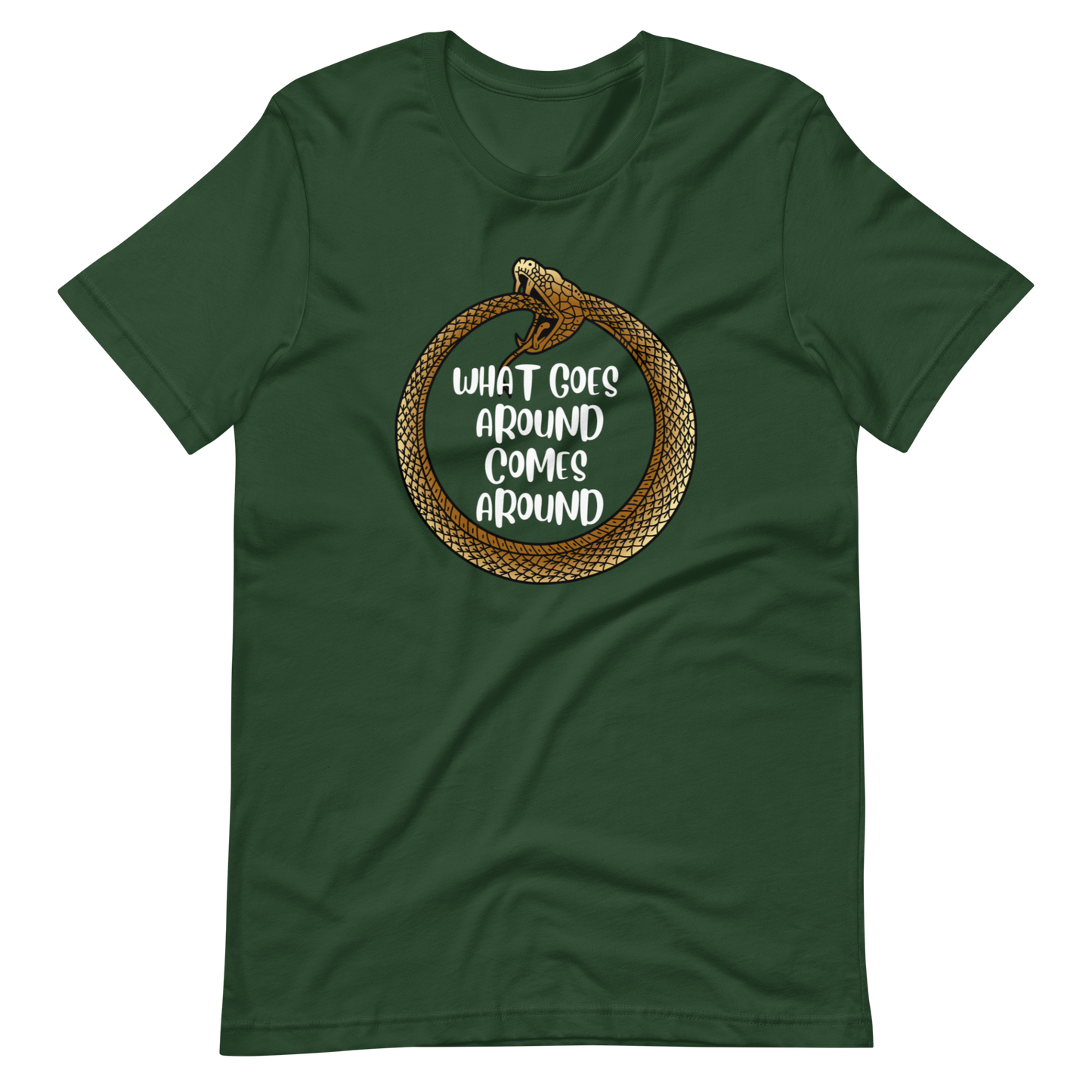 OUROBOROS-WHITE LETTERING