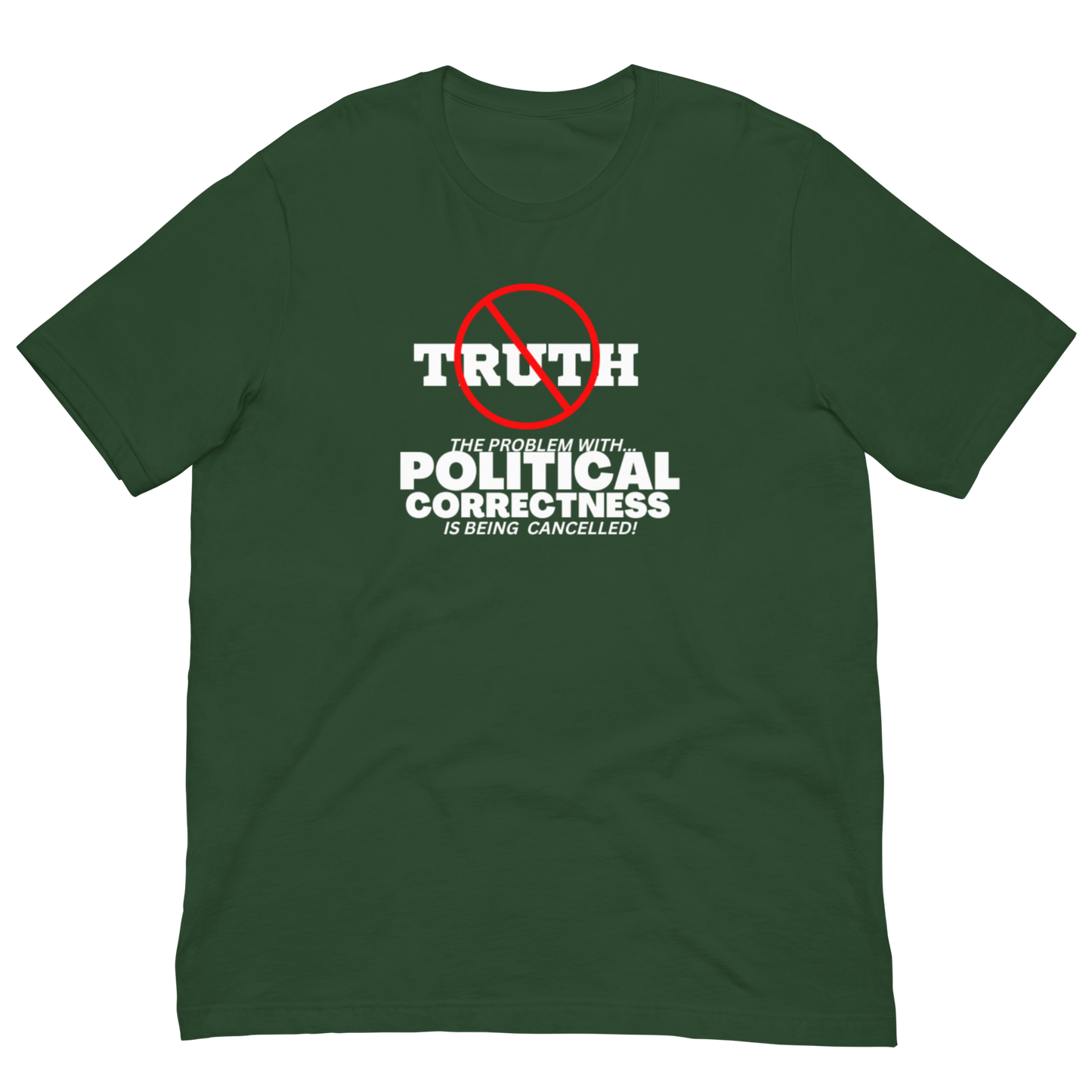 PC/CANCELLING TRUTH-WHITE LETTERING