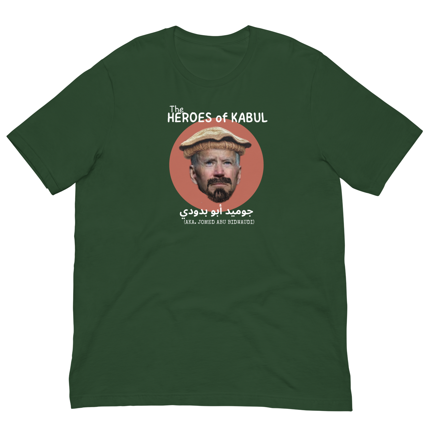 HEROES OF KABUL/JOMED BIDWAUDI-WHITE LETTERING