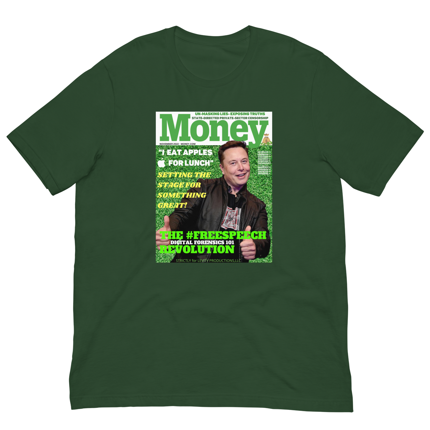 ELON MUSK/MONEY MAGAZINE-PROVOCATIVE MAGAZINE SERIES