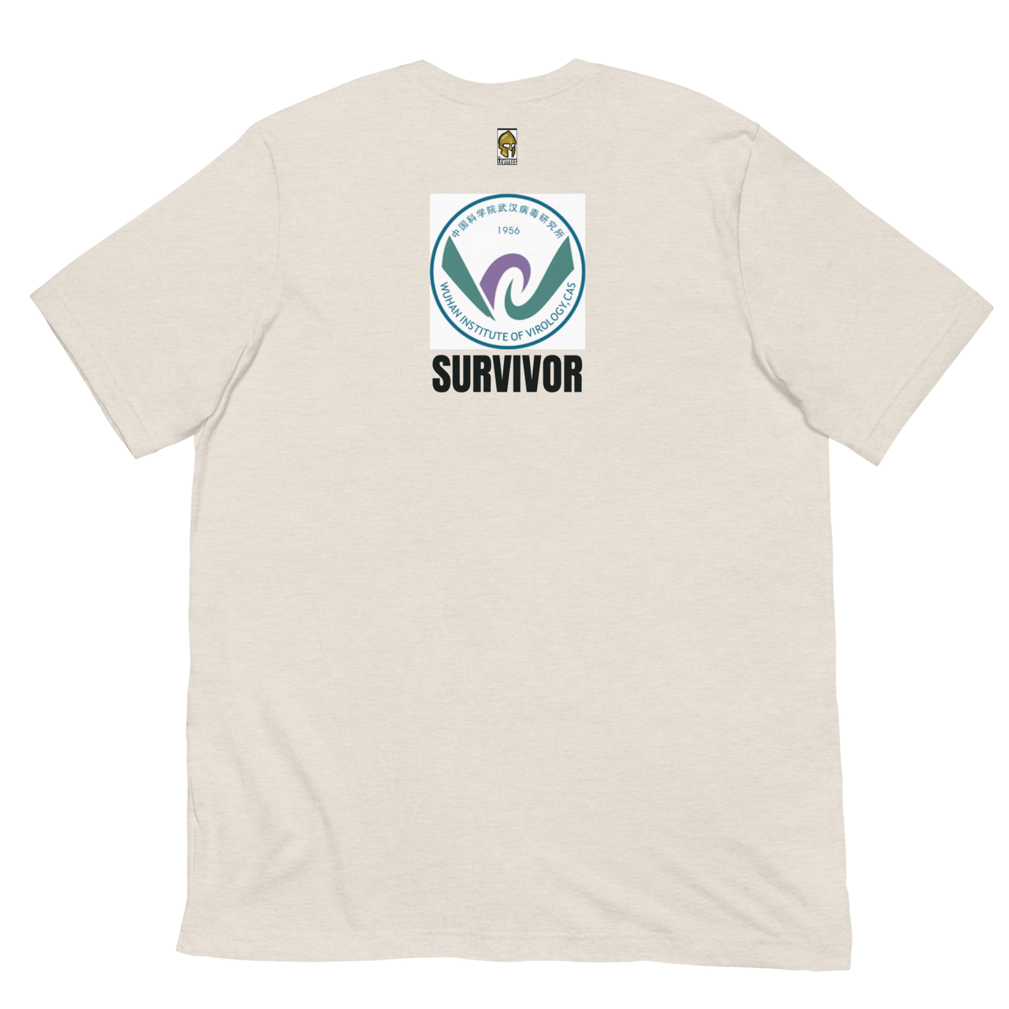 LAB RAT/WUHAN SURVIVOR-BLACK LETTERING