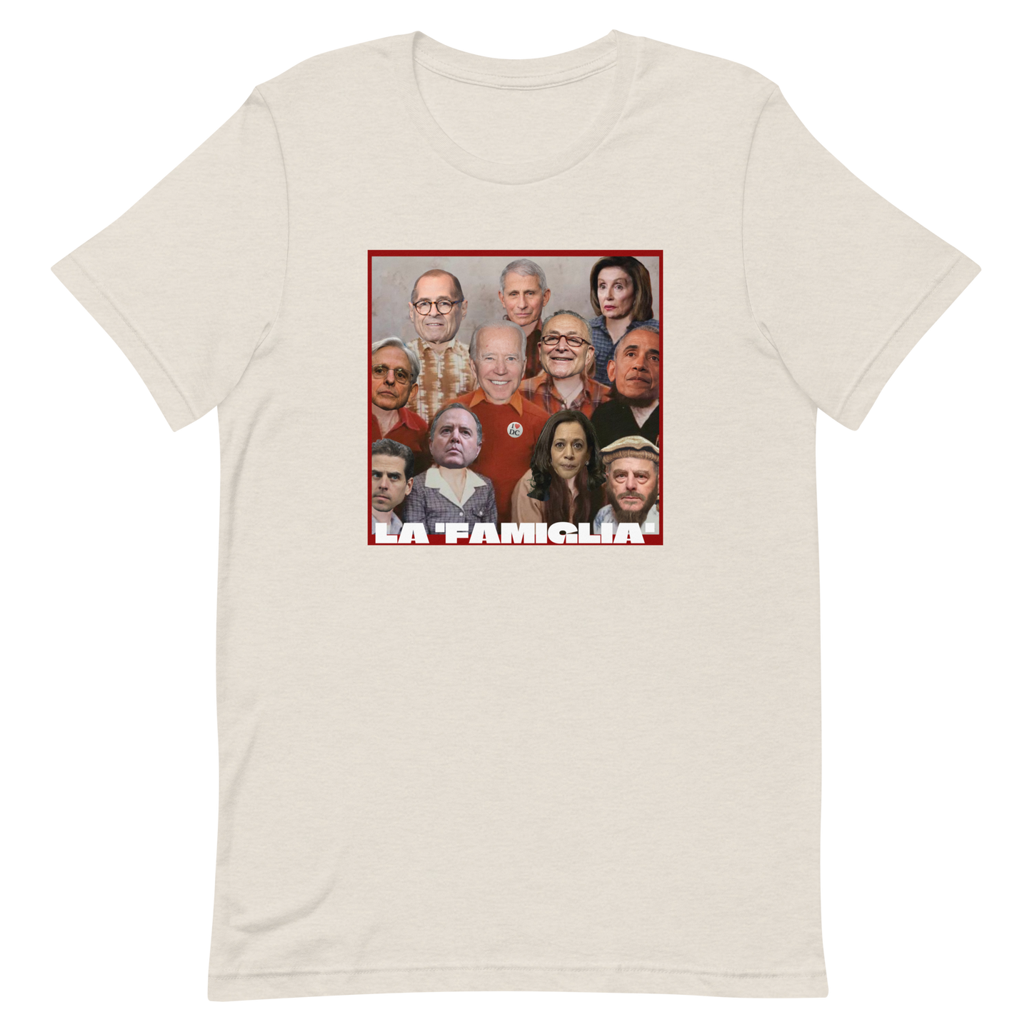 THE D.C. 'FAMIGLIA'-BLACK/WHITE LETTERING