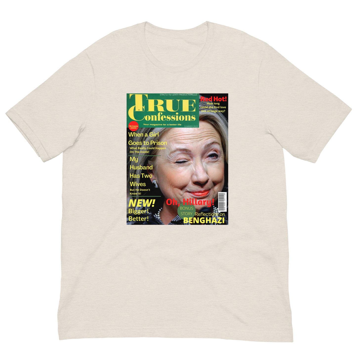 HILARY CLINTON/TRUE CONFESSIONS-PROVOCATIVE MAGAZINE SERIES