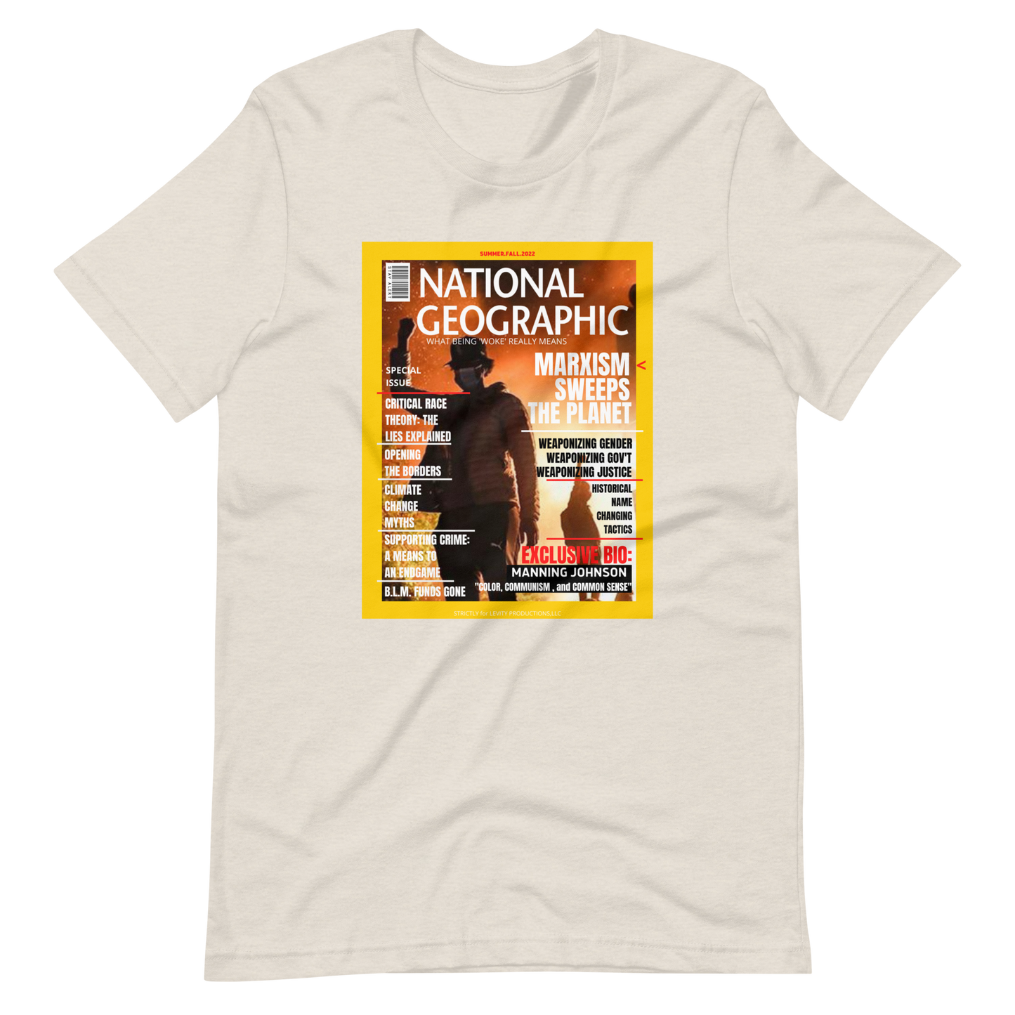 MARXISM/BLM/NATIONAL GEOGRAPHIC-PROVOCATIVE MAGAZINE SERIES