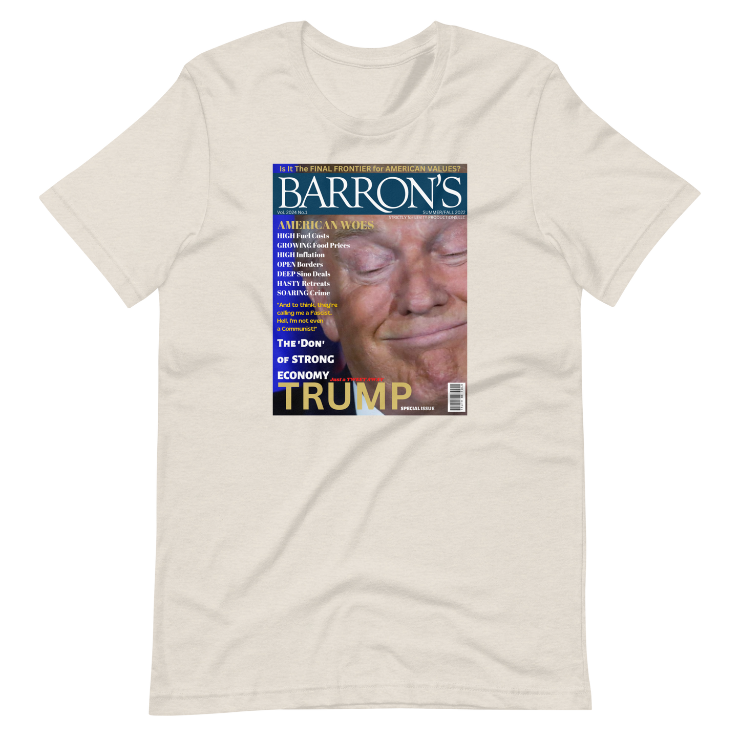 DONALD TRUMP/BARRON'S-PROVOCATIVE MAGAZINE SERIES