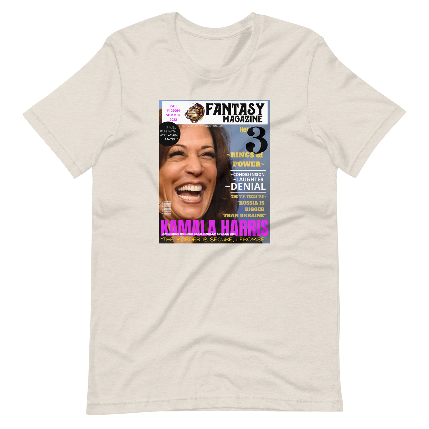 KAMALA HARRIS/FANTASY MAGAZINE-PROVOCATIVE MAGAZINE SERIES