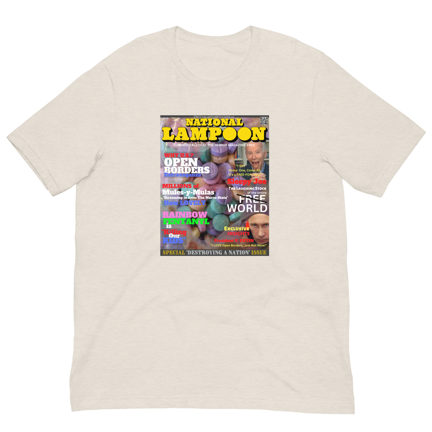 BORDER CRISIS/NATIONAL LAMPOON-PROVOCATIVE MAGAZINE SERIES