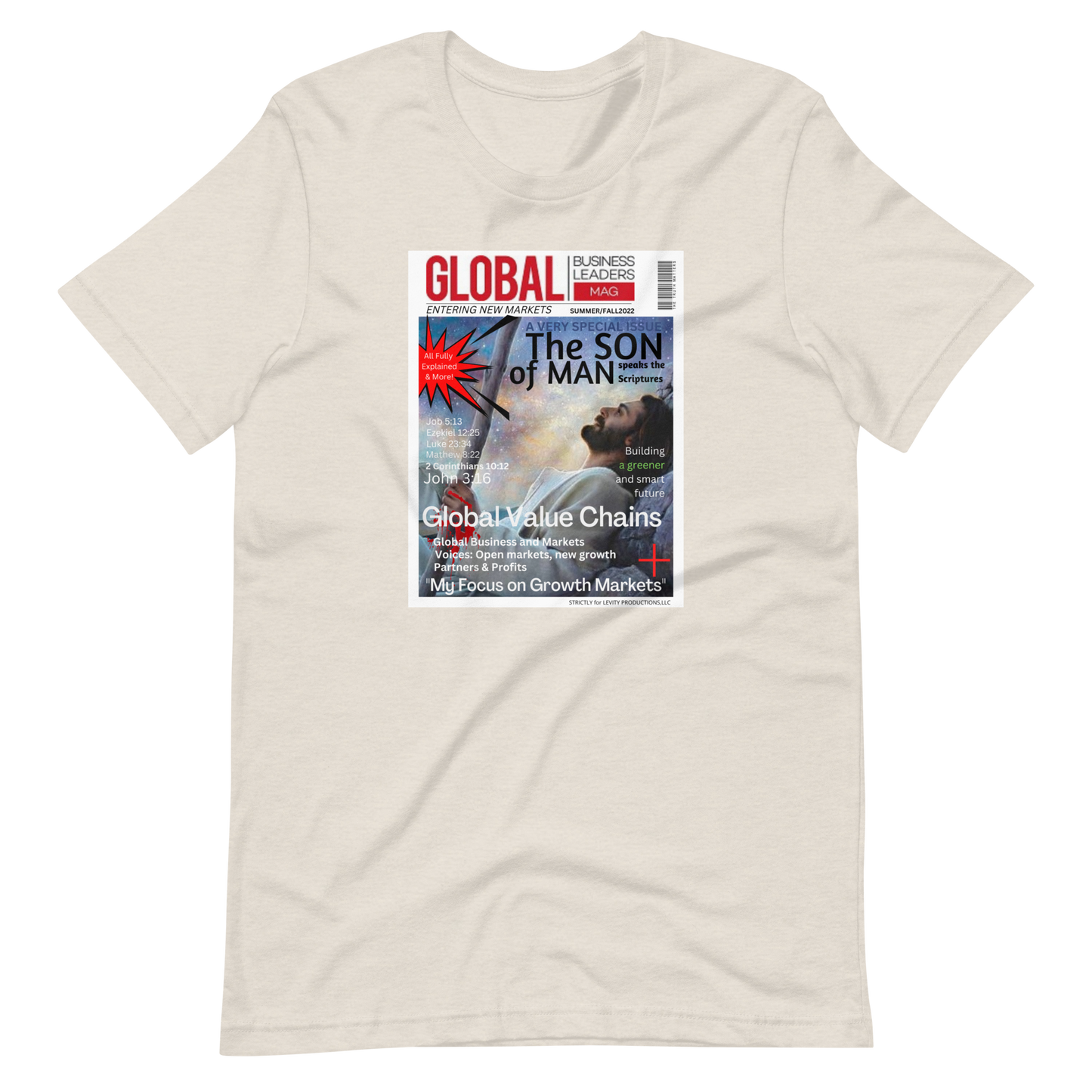 JESUS CHRIST/GLOBAL BUSINESS LEADERS-PROVOCATIVE MAGAZINE SERIES