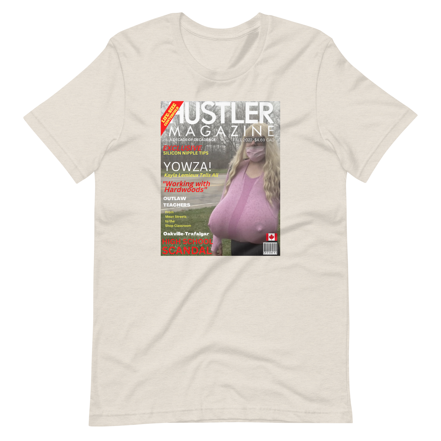 STEPHEN HANNAH aka KAYLA LEMIEUX/HUSTLER MAGAZINE-PROVOCATIVE MAGAZINE SERIES