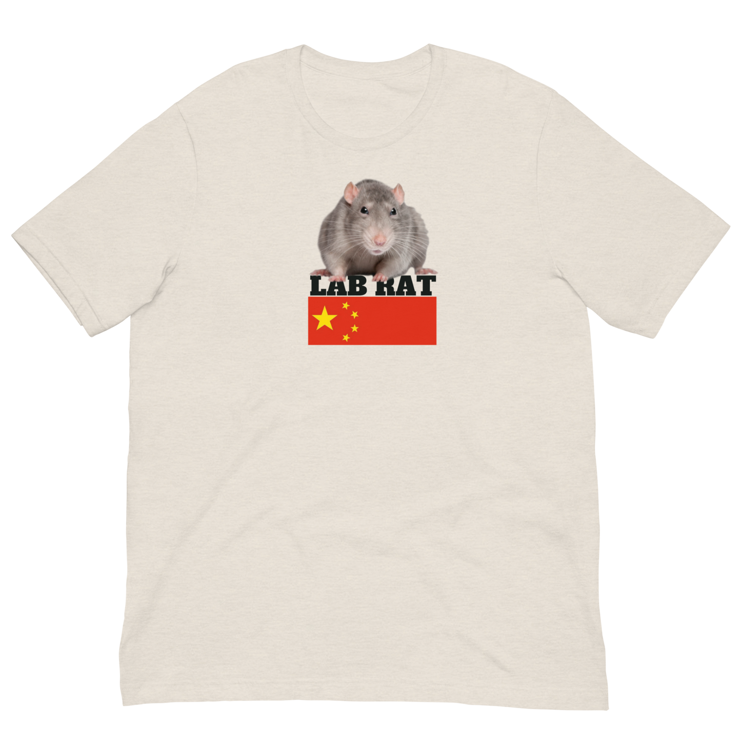 LAB RAT/WUHAN SURVIVOR-BLACK LETTERING
