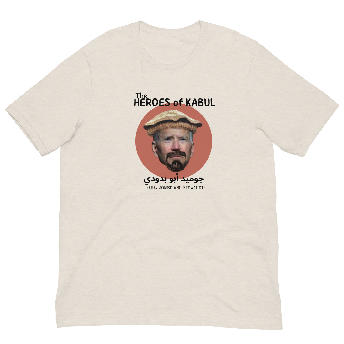 HEROES OF KABUL/JOMED BIDWAUDI-BLACK LETTERING