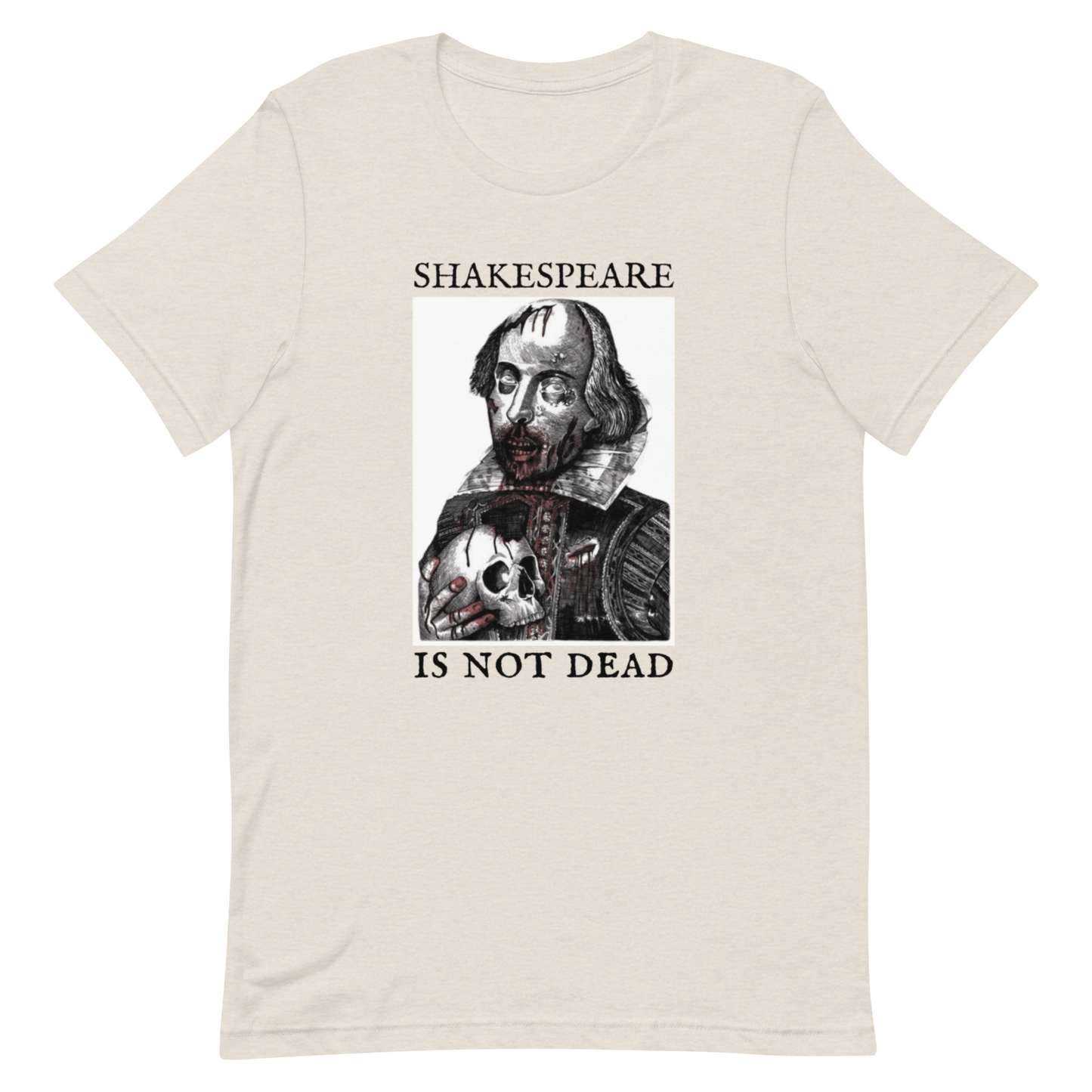 SHAKESPEARE IS NOT DEAD-BLACK LETTERING