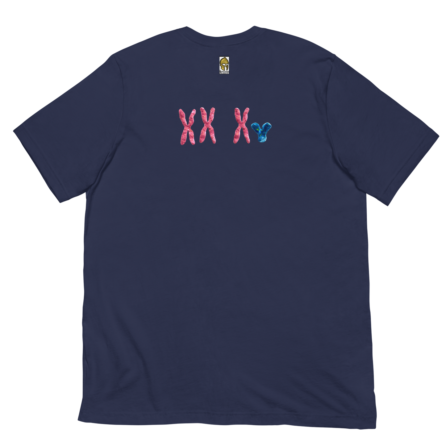 HUMANITY CAN'T SURVIVE/VITRUVIAN MAN-WHITE/RED LETTERING