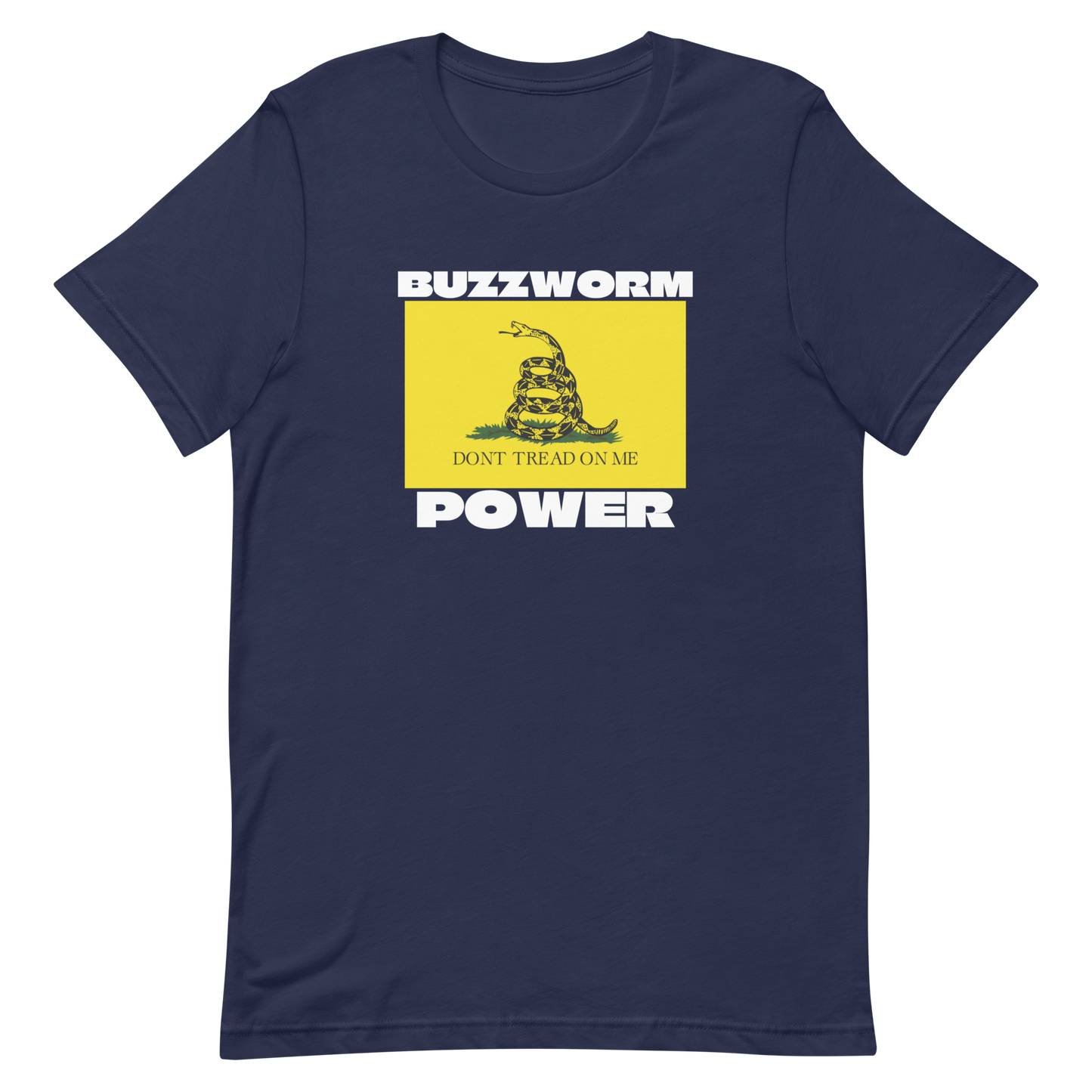 BUZZWORM POWER-WHITE LETTERING