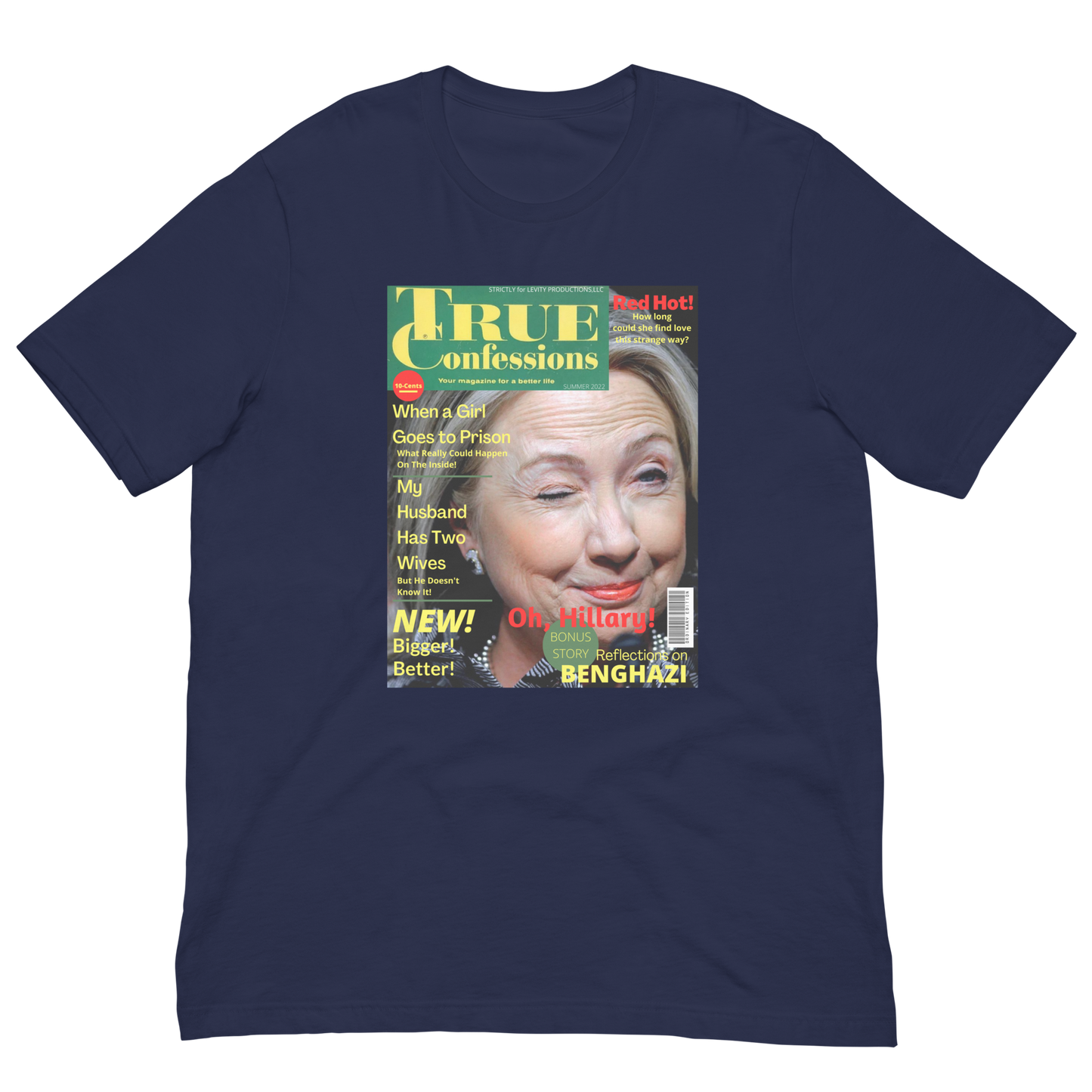 HILARY CLINTON/TRUE CONFESSIONS-PROVOCATIVE MAGAZINE SERIES