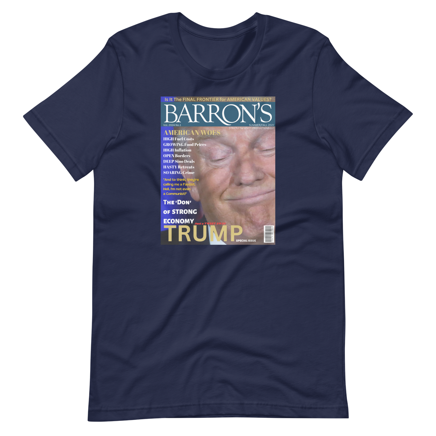 DONALD TRUMP/BARRON'S-PROVOCATIVE MAGAZINE SERIES