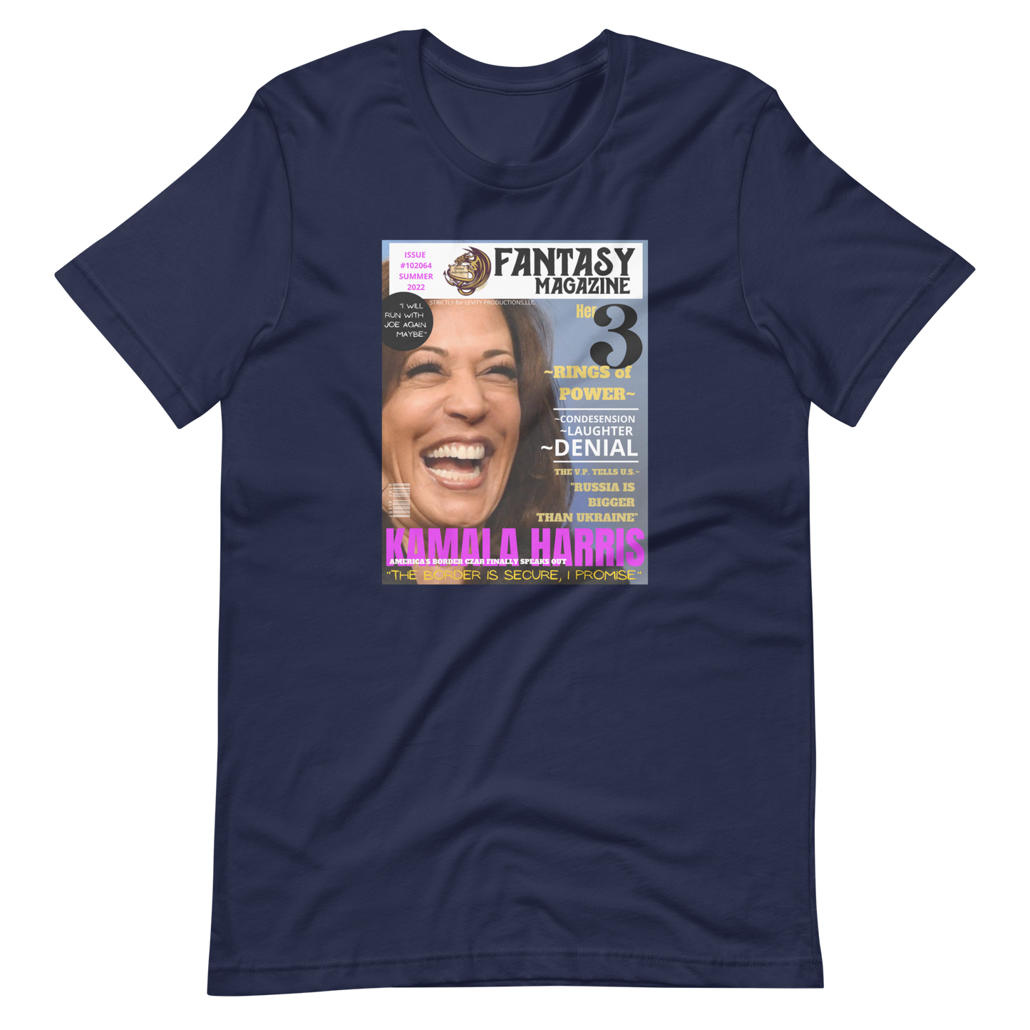 KAMALA HARRIS/FANTASY MAGAZINE-PROVOCATIVE MAGAZINE SERIES