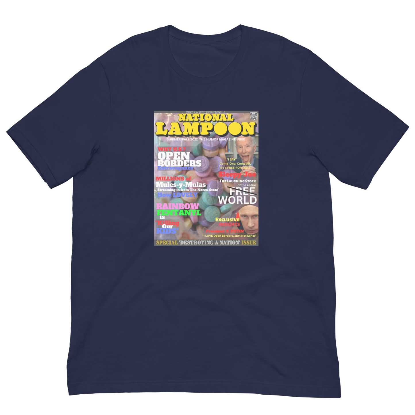 BORDER CRISIS/NATIONAL LAMPOON-PROVOCATIVE MAGAZINE SERIES