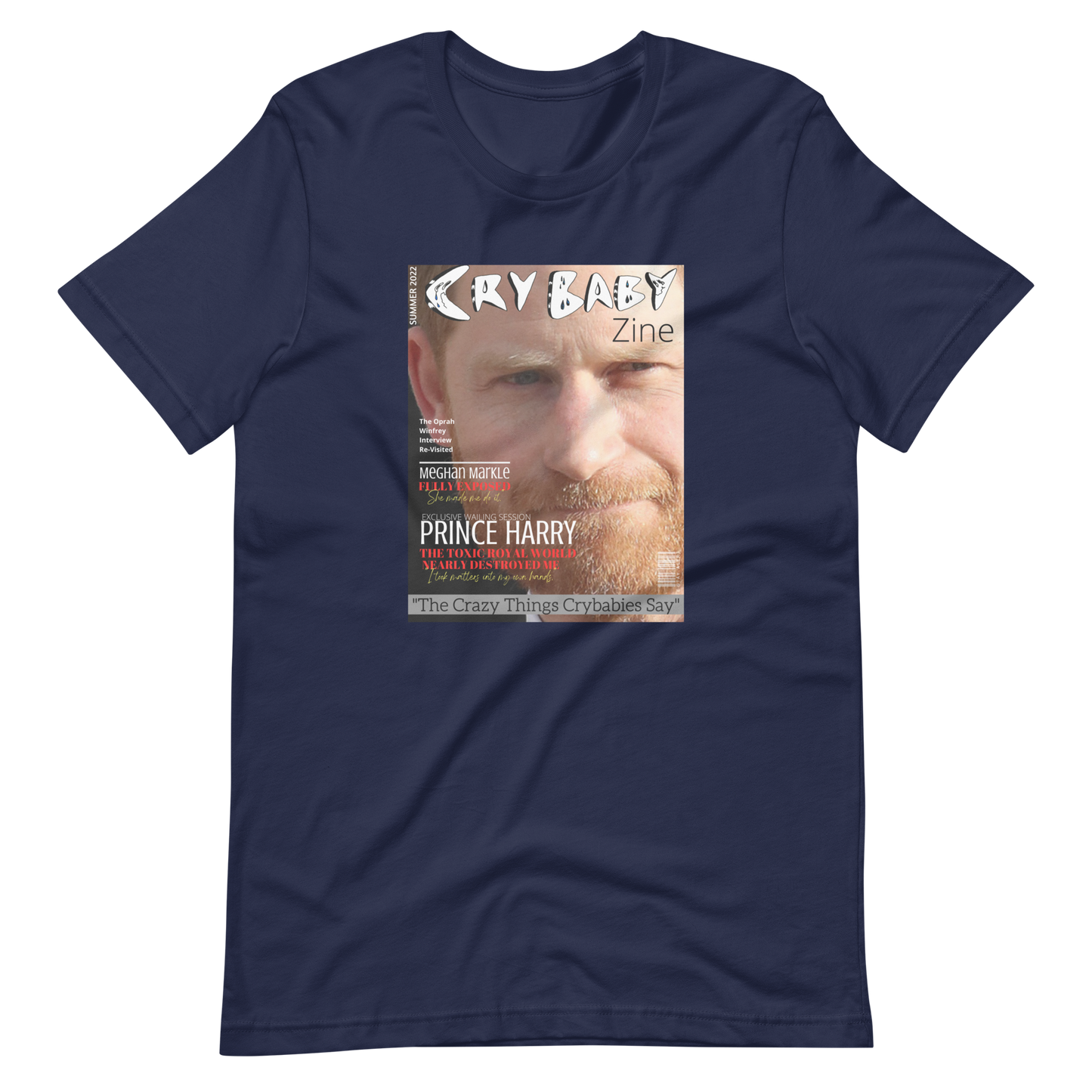 PRINCE HARRY/CRY BABY ZINE-PROVOCATIVE MAGAZINE SERIES