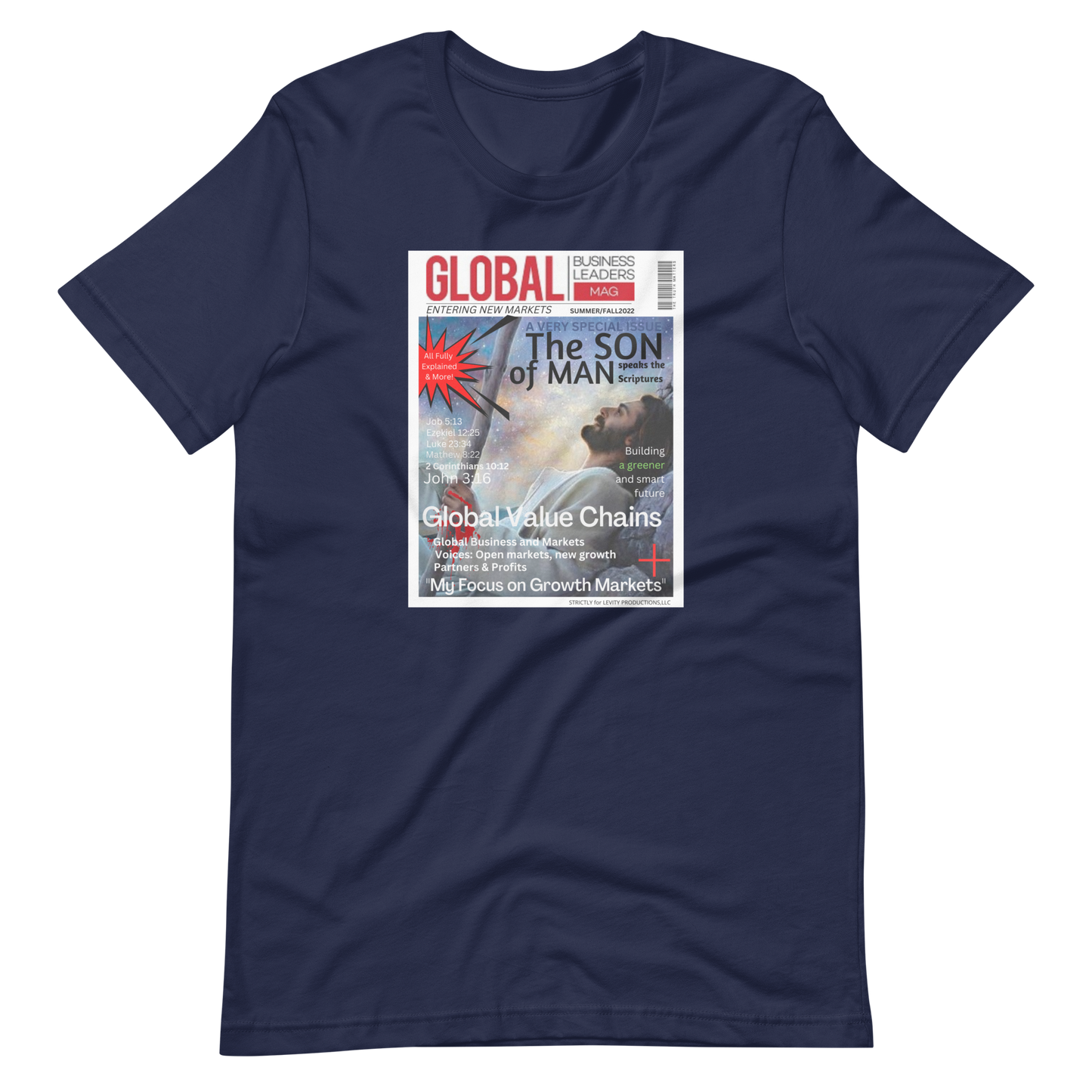 JESUS CHRIST/GLOBAL BUSINESS LEADERS-PROVOCATIVE MAGAZINE SERIES